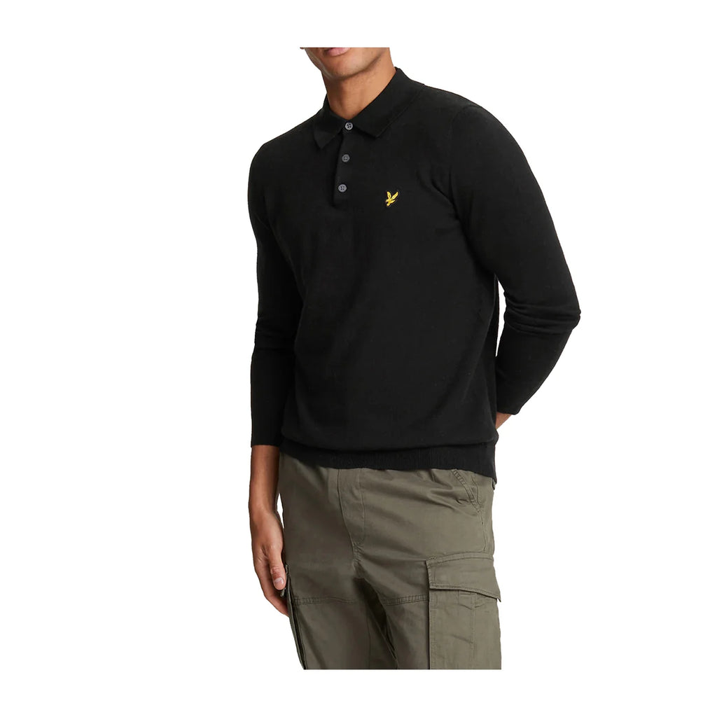Lyle & Scott uomo maglia polo Long Sleeve KN2113VC