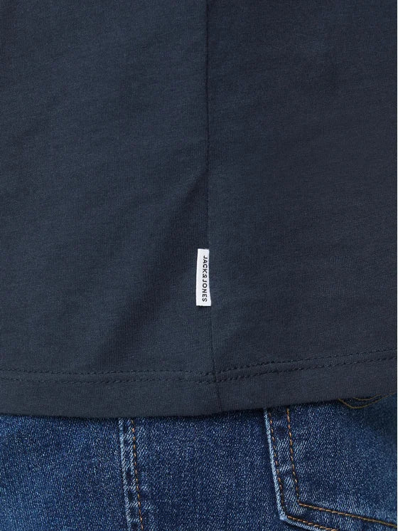 Jack & Jones uomo t-shirt Organic 12156101 Navy
