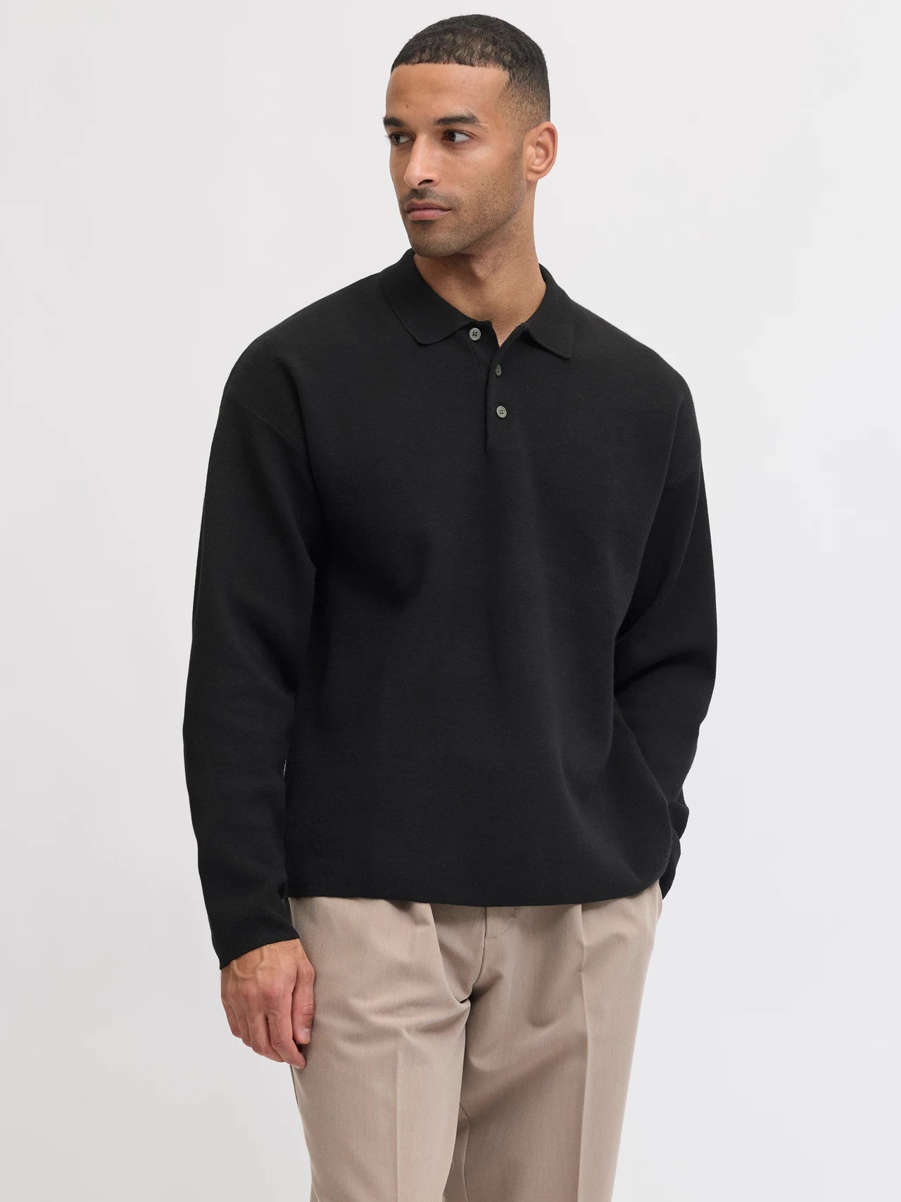Jack & Jones uomo maglia polo Bradford 12285374 Black