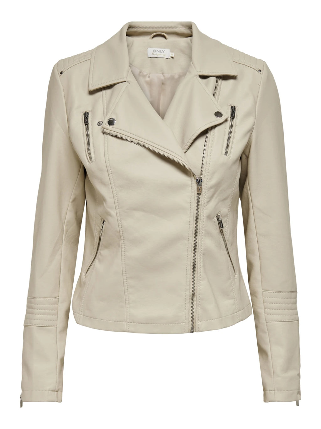 Only donna giubbino Gemma Faux 15153079 Beige