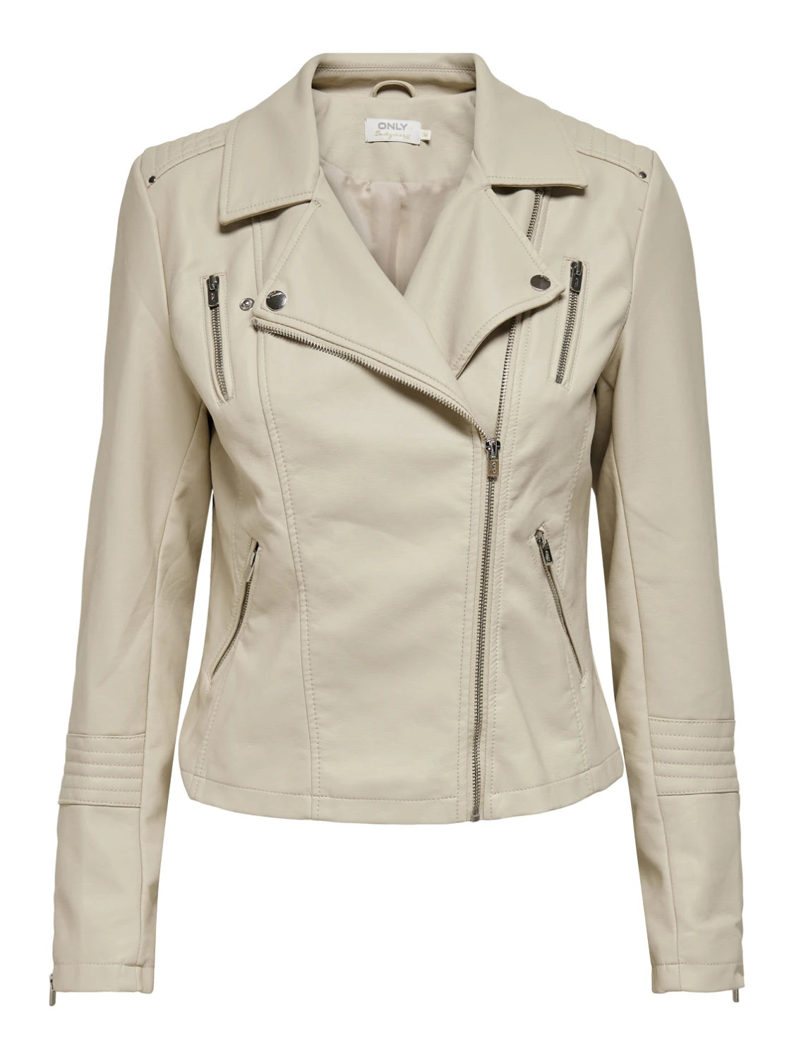 Only donna giubbino Gemma Faux 15153079 Beige