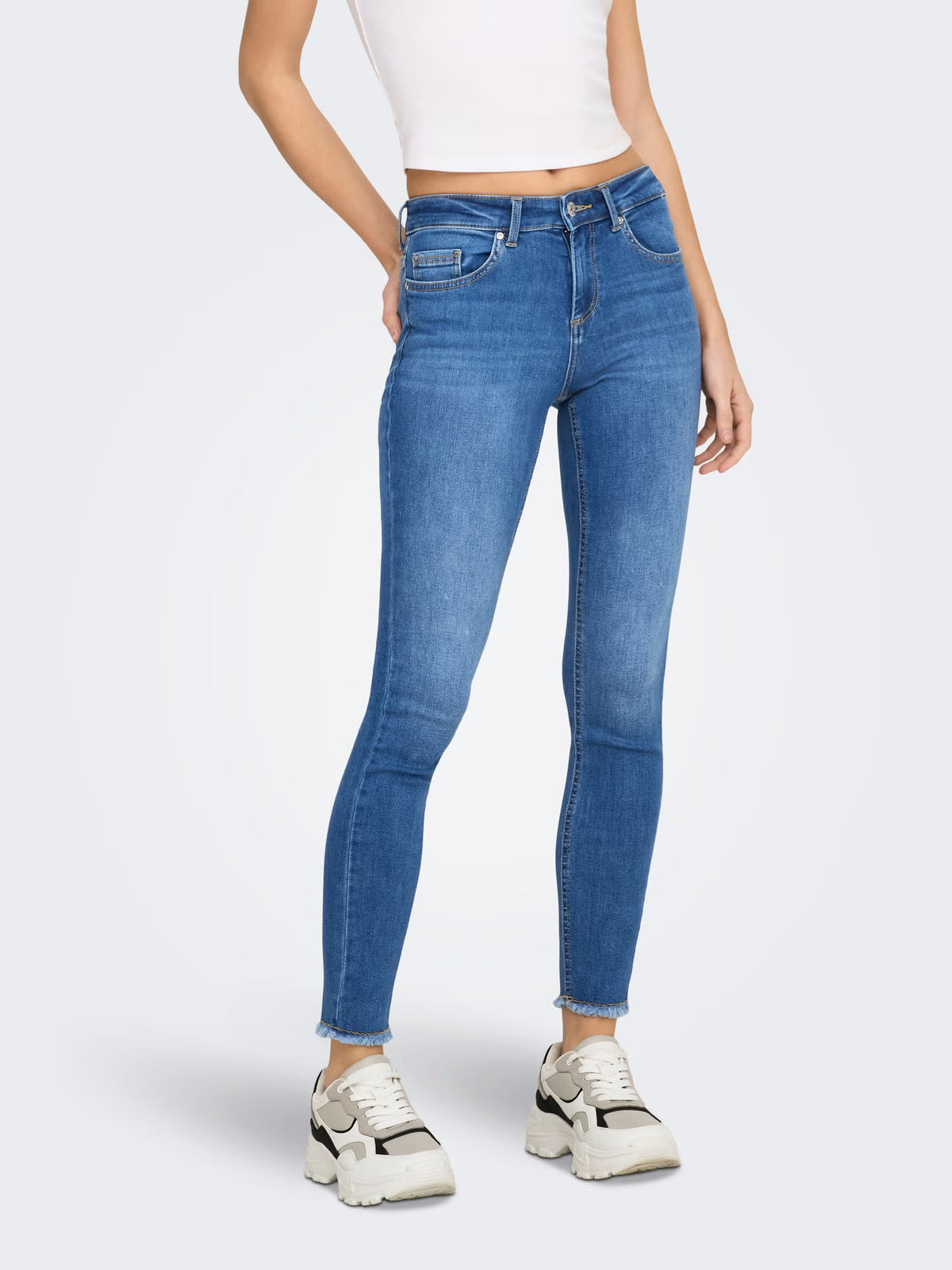 Only donna jeans Mid Slim I25 Medium Blue Denim 15310674