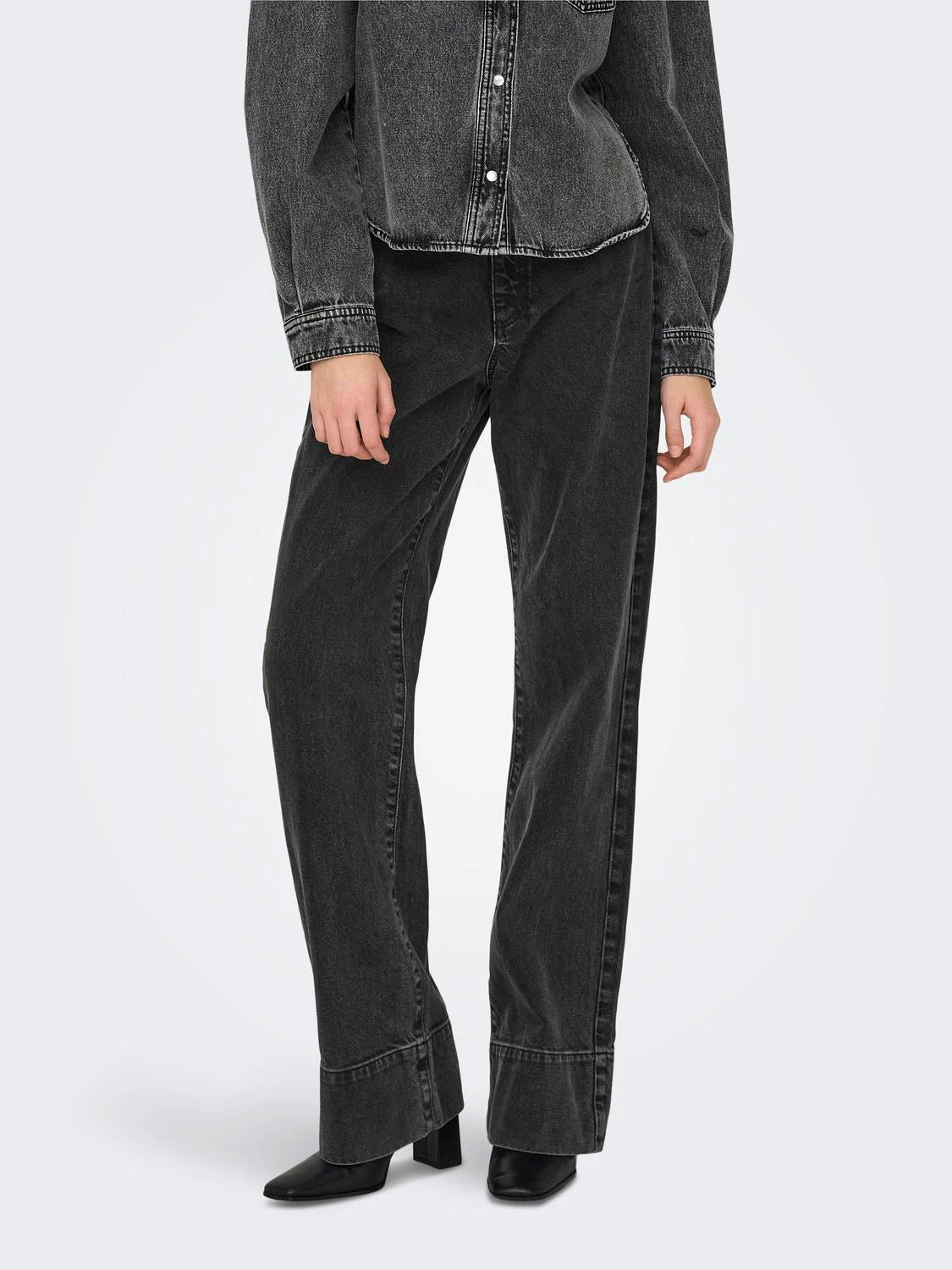 Only donna jeans Camille wide a15 15310957 Nero