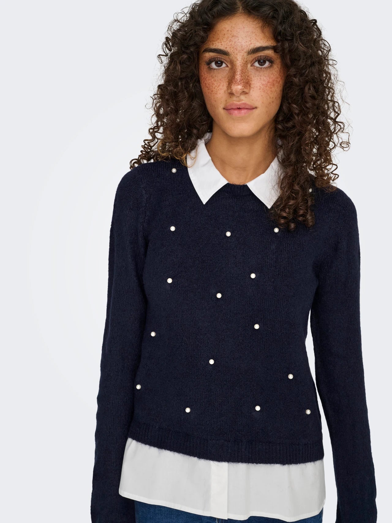 Only donna maglia Dolly Mix Pearl 15353350 Night Sky