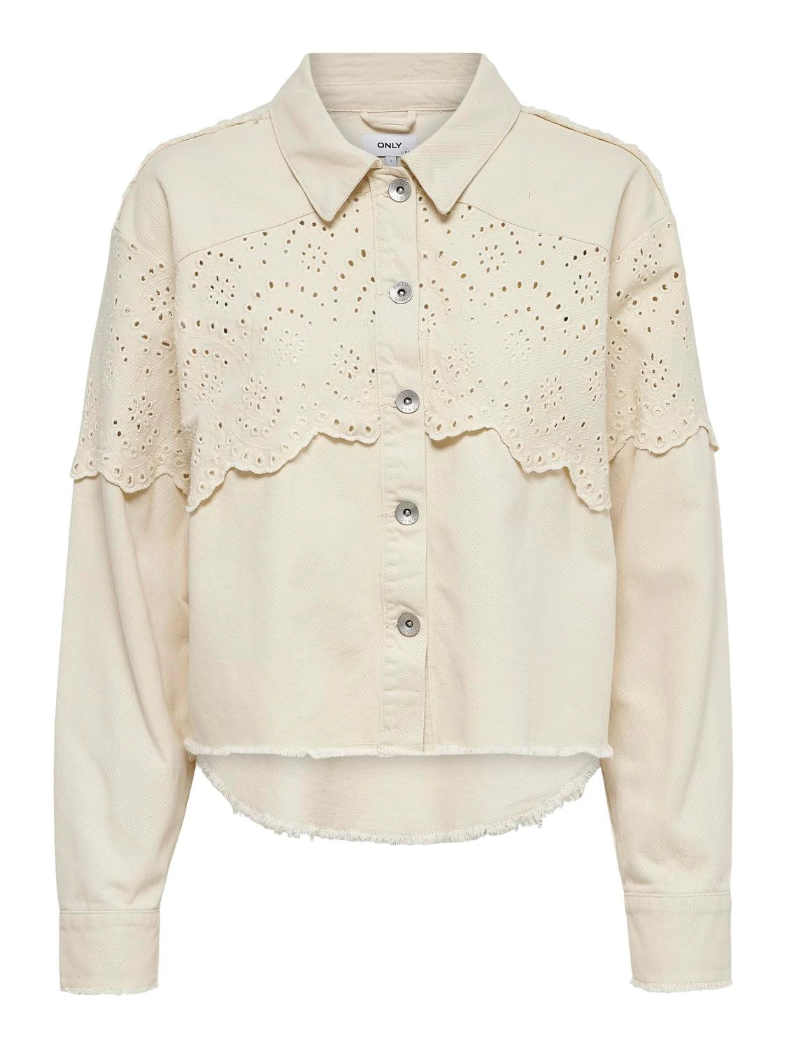 Only donna giubbino Elena Crochet 15232378 moonbeam