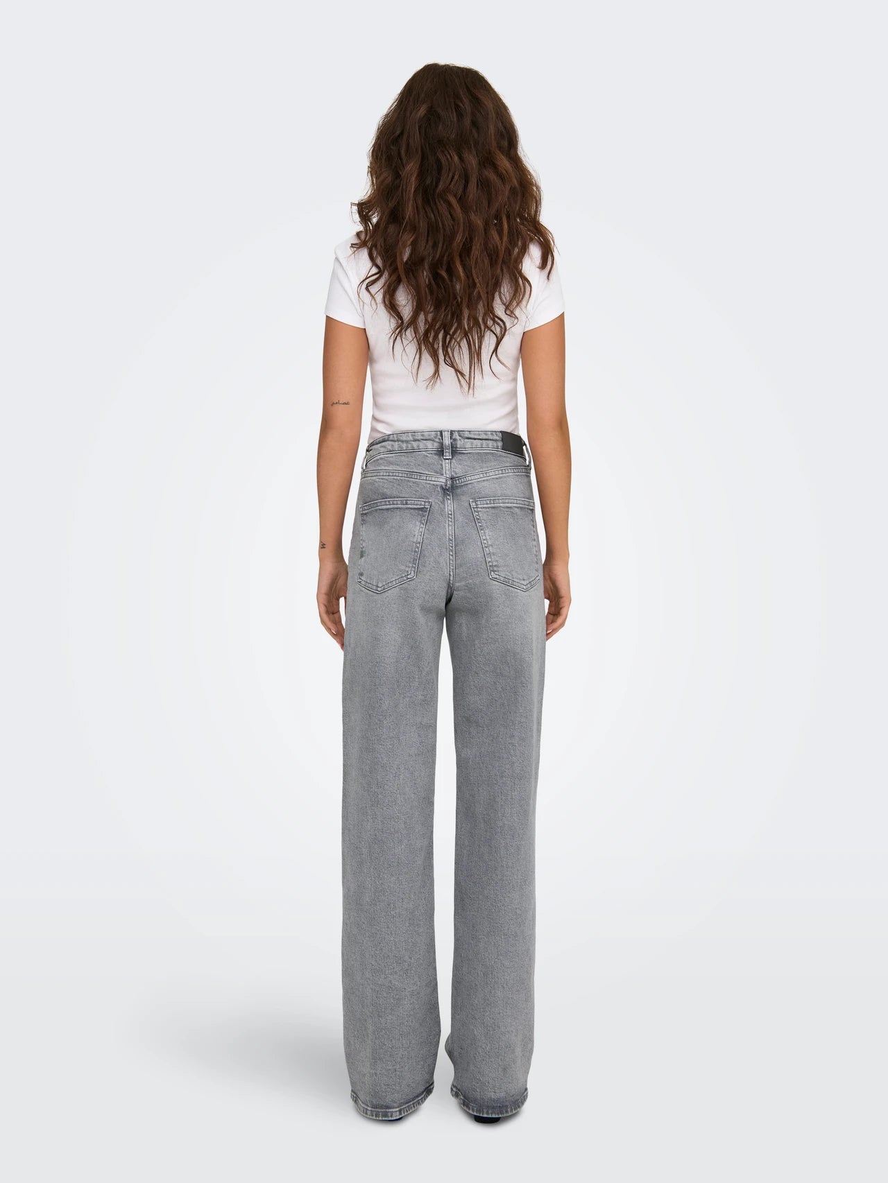 only donna jeans Juicy wid leg rea707 Medium Grey