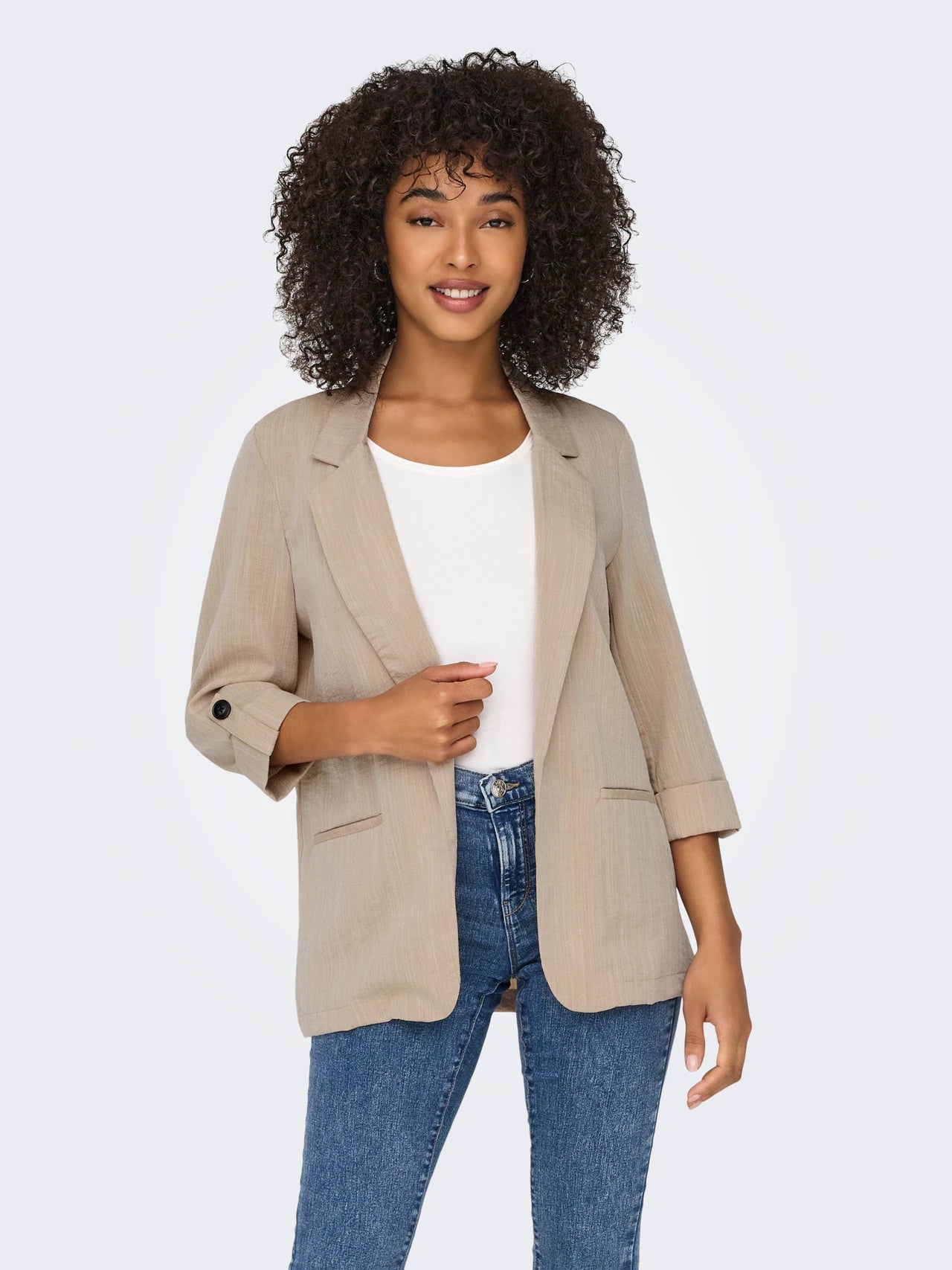Only donna blazer Marsa noose 15308084 Safari Melang
