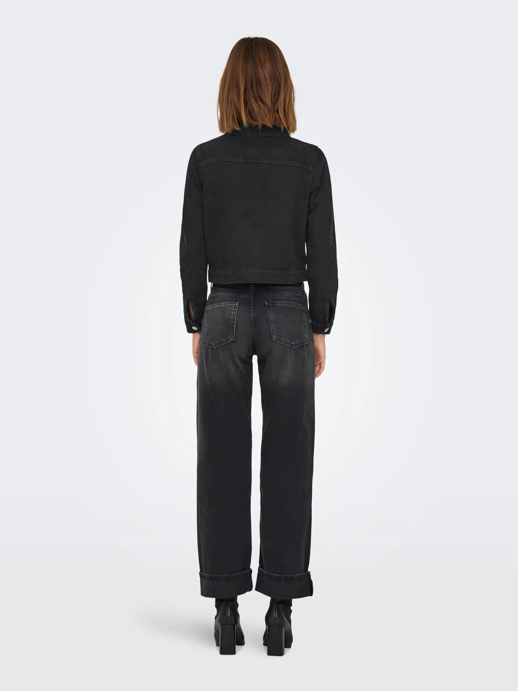 Only donna giubbino Rillo 15346962 Black Denim