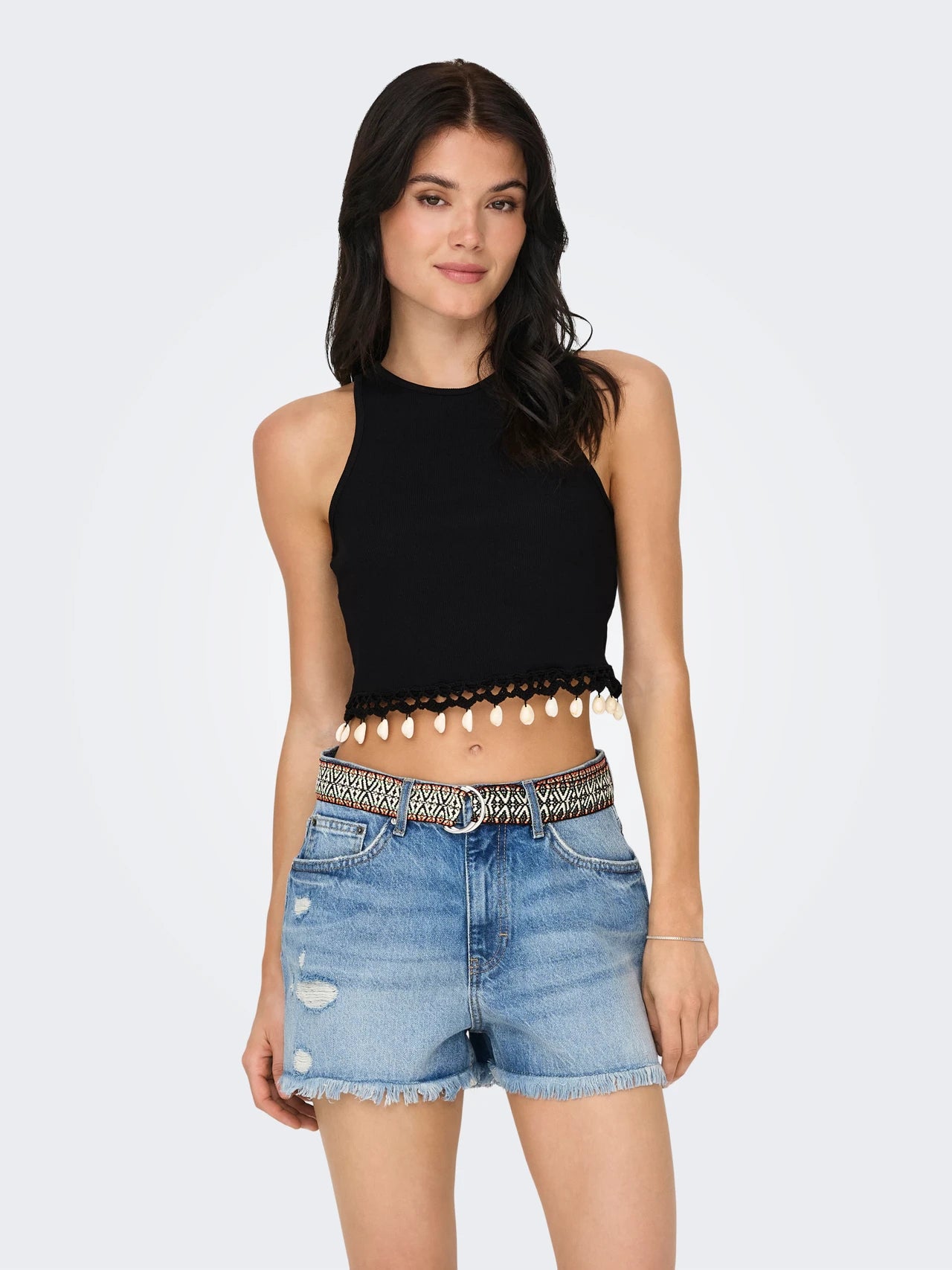 Only donna top Shelly Life 15325019 Black
