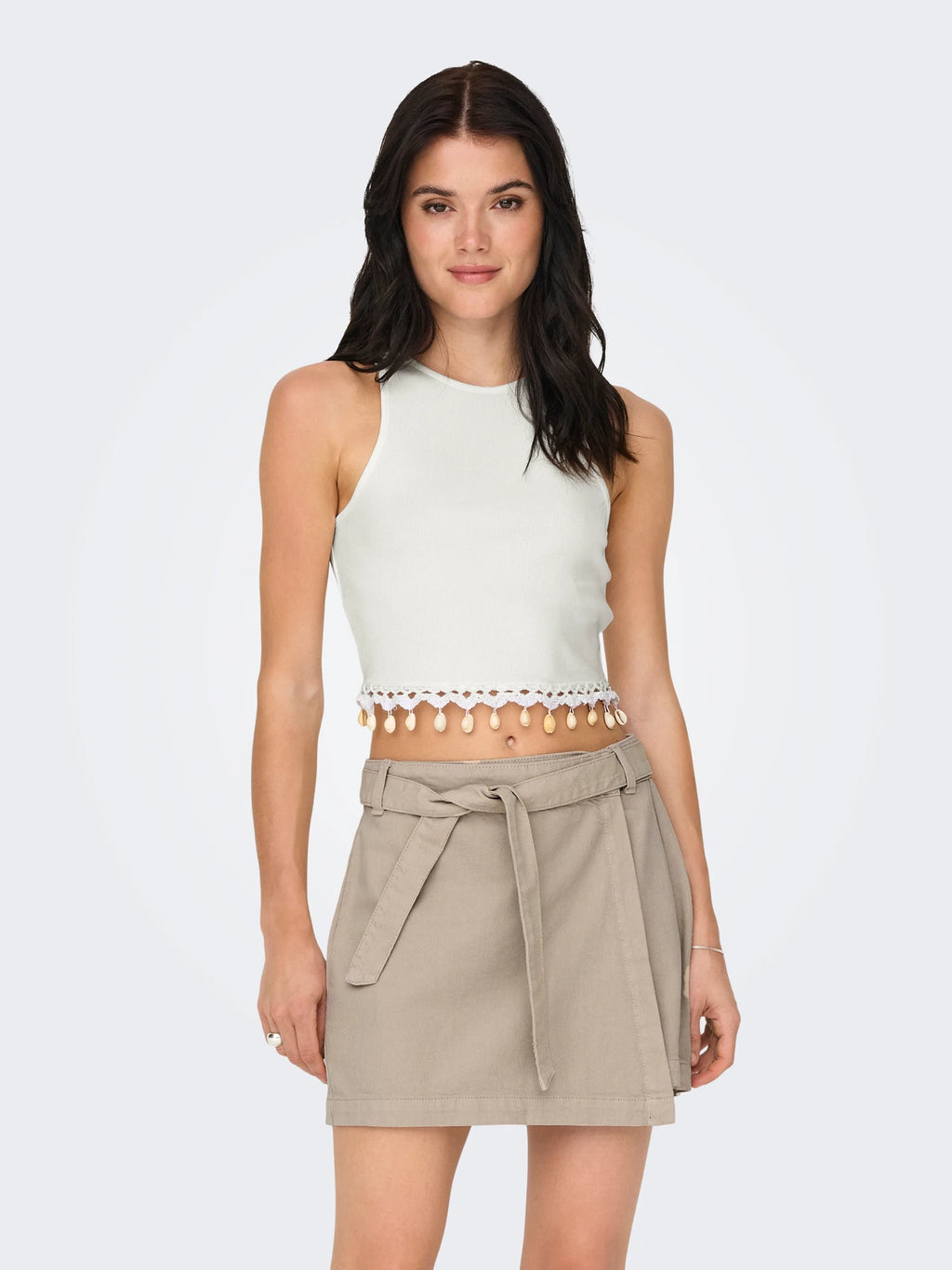 Only donna top Shelly Life 15325019 Cloud Dancer