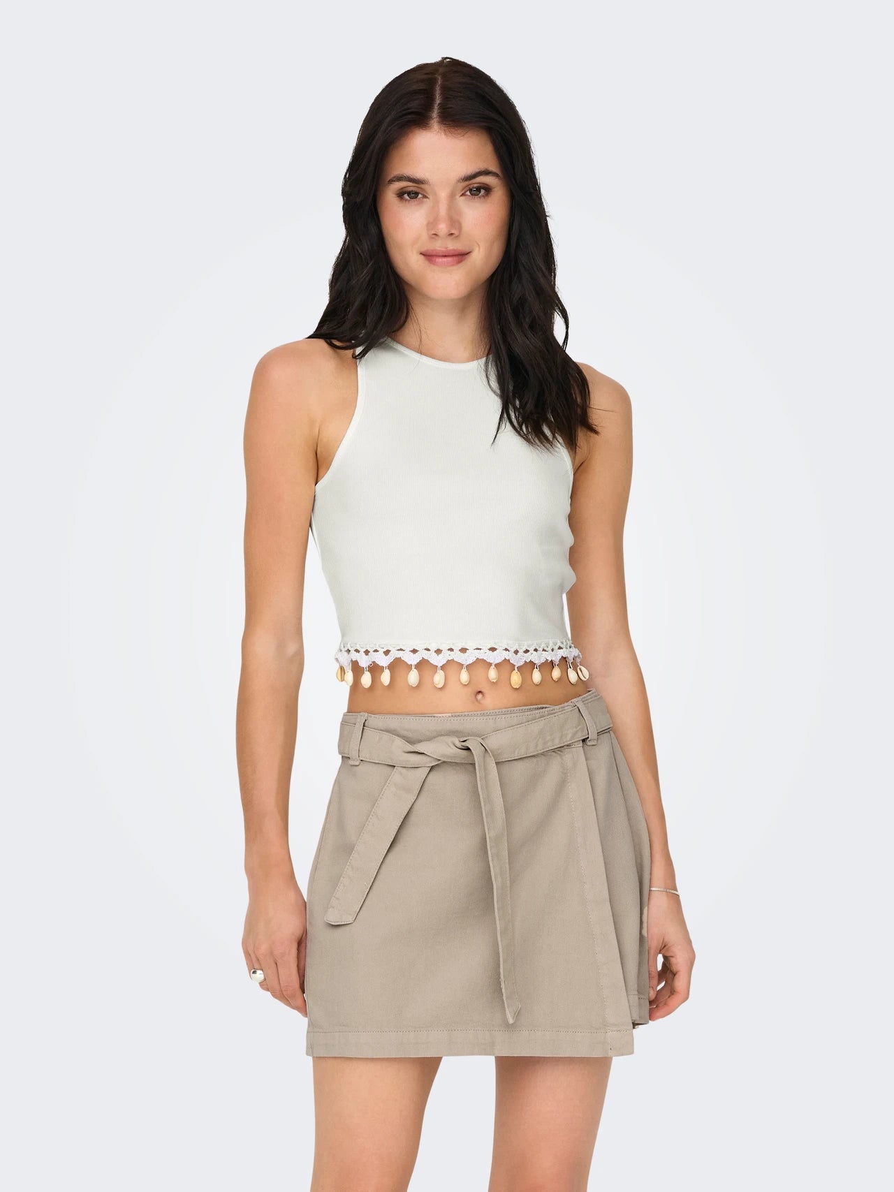 Only donna top Shelly Life 15325019 Cloud Dancer