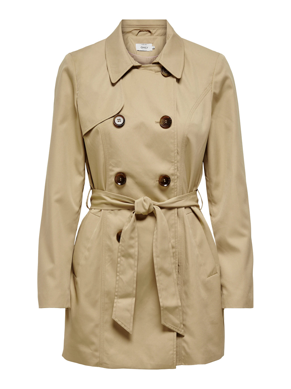 Only donna trench Valerie 15191821 Ginger Root