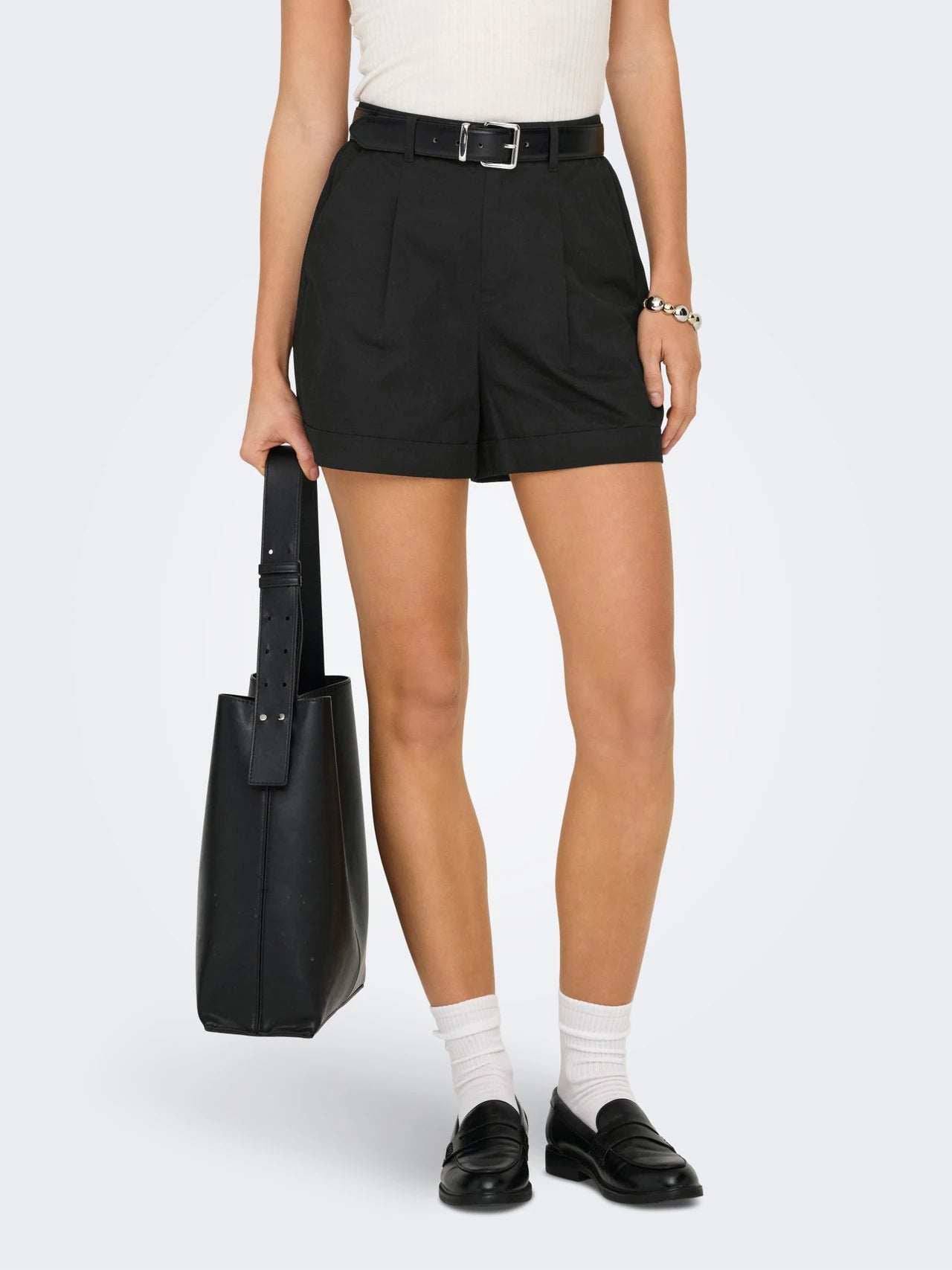 Only donna short Zora Chino 15344541 Black