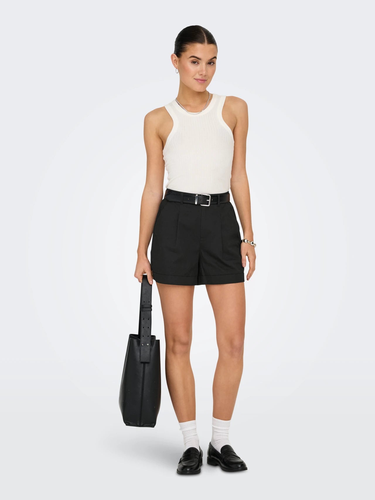 Only donna short Zora Chino 15344541 Black