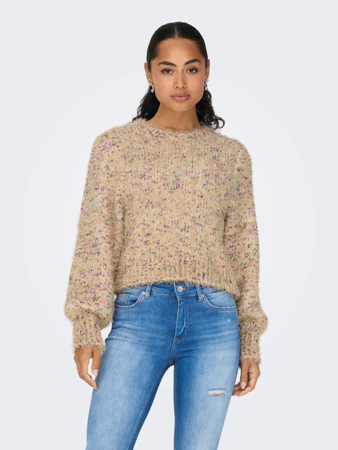 Only donna maglia fantastico glitter 15301533