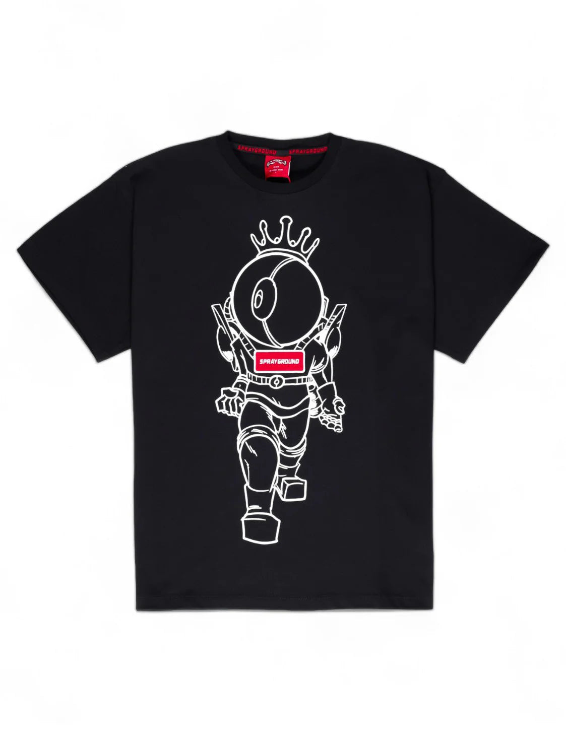 sprayground uomo t-shirt Atromane Walking SP620BLK