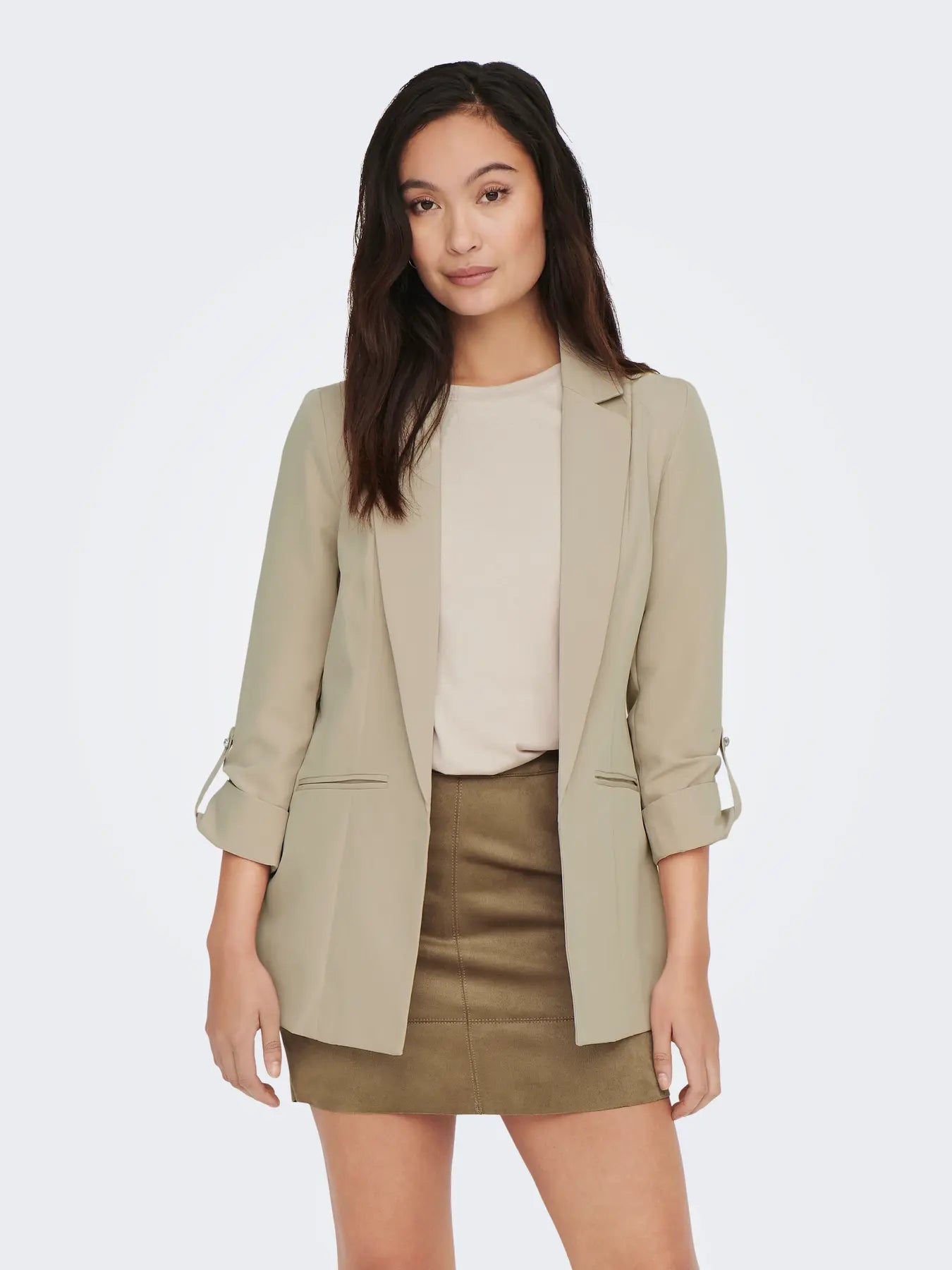 Only donna giacca Kayle Orleen 15218743 Oxford Tan