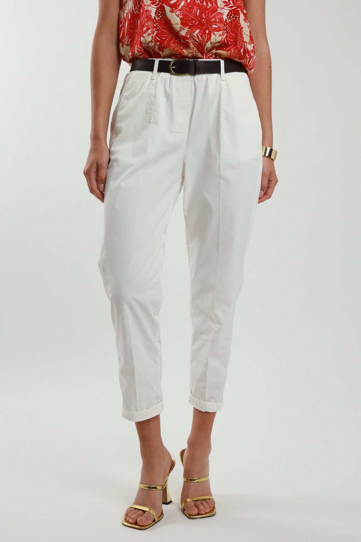 Susy Mix donna pantalone 80755CG Bianco