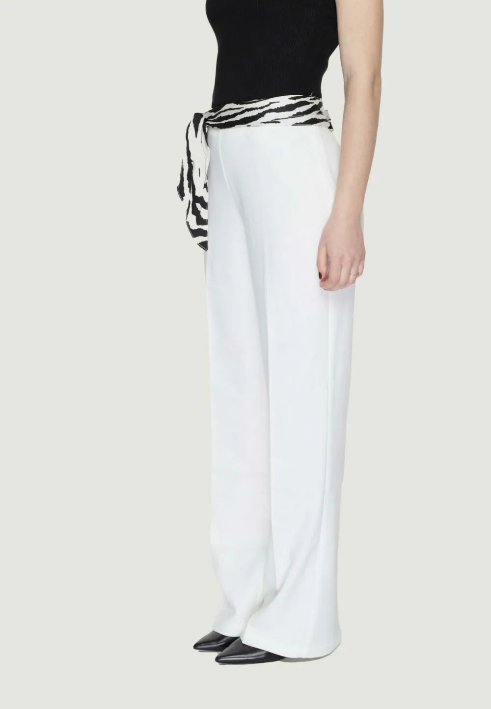 Only donna pantalone Adora life bel flared 15318856 colore Bianco