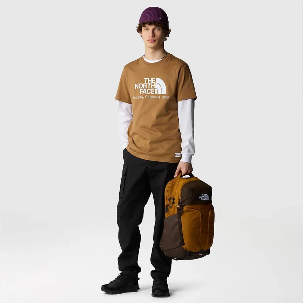 The North Face uomo t-shirt Berkeley California NF0A87U51731 Marrone