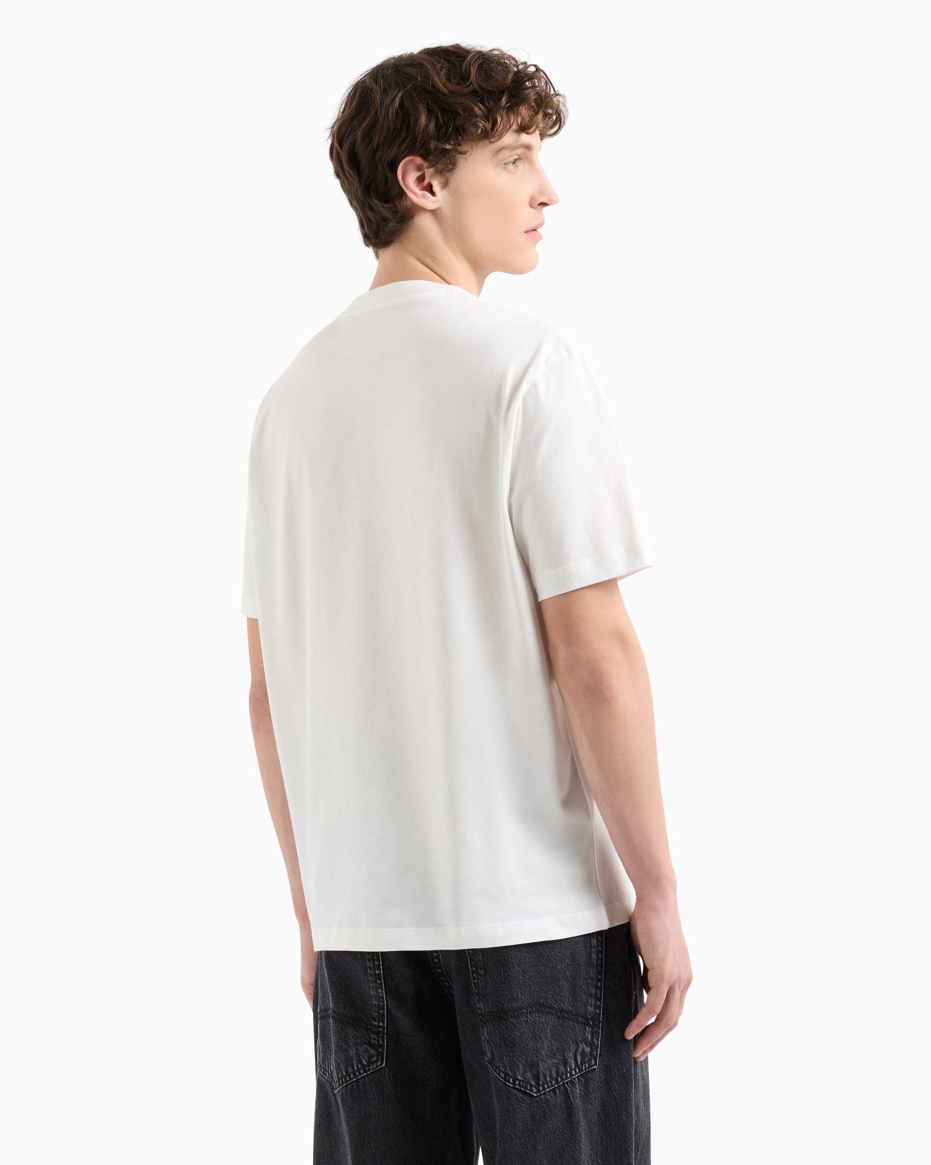 Armani Exchange uomo t-shirt XM000572AF10334 U009 Bianco