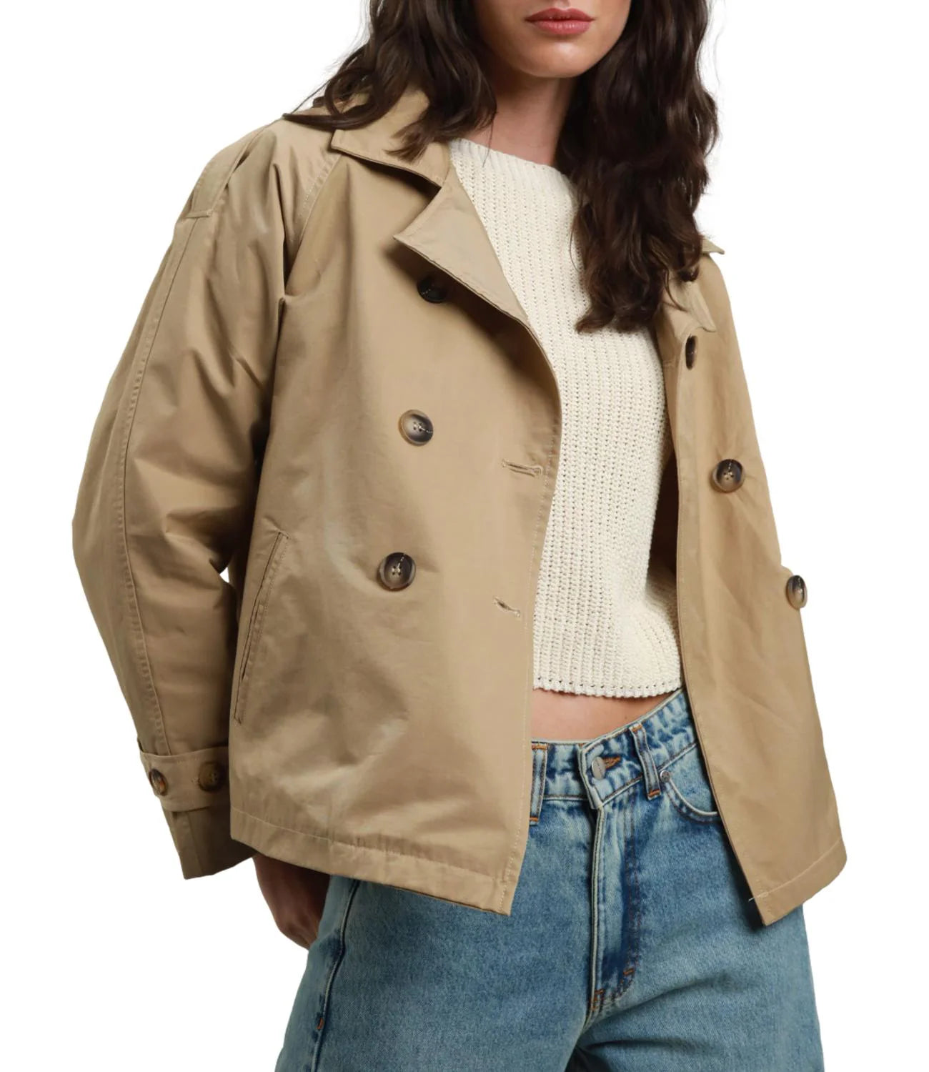 Susy Mix donna trench T800 Fango