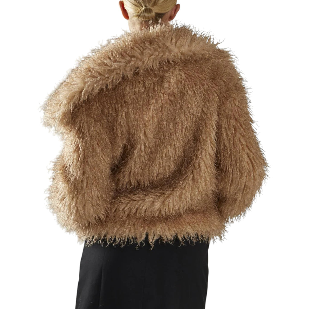 Glamorous donna pelliccia AN5324 caramel