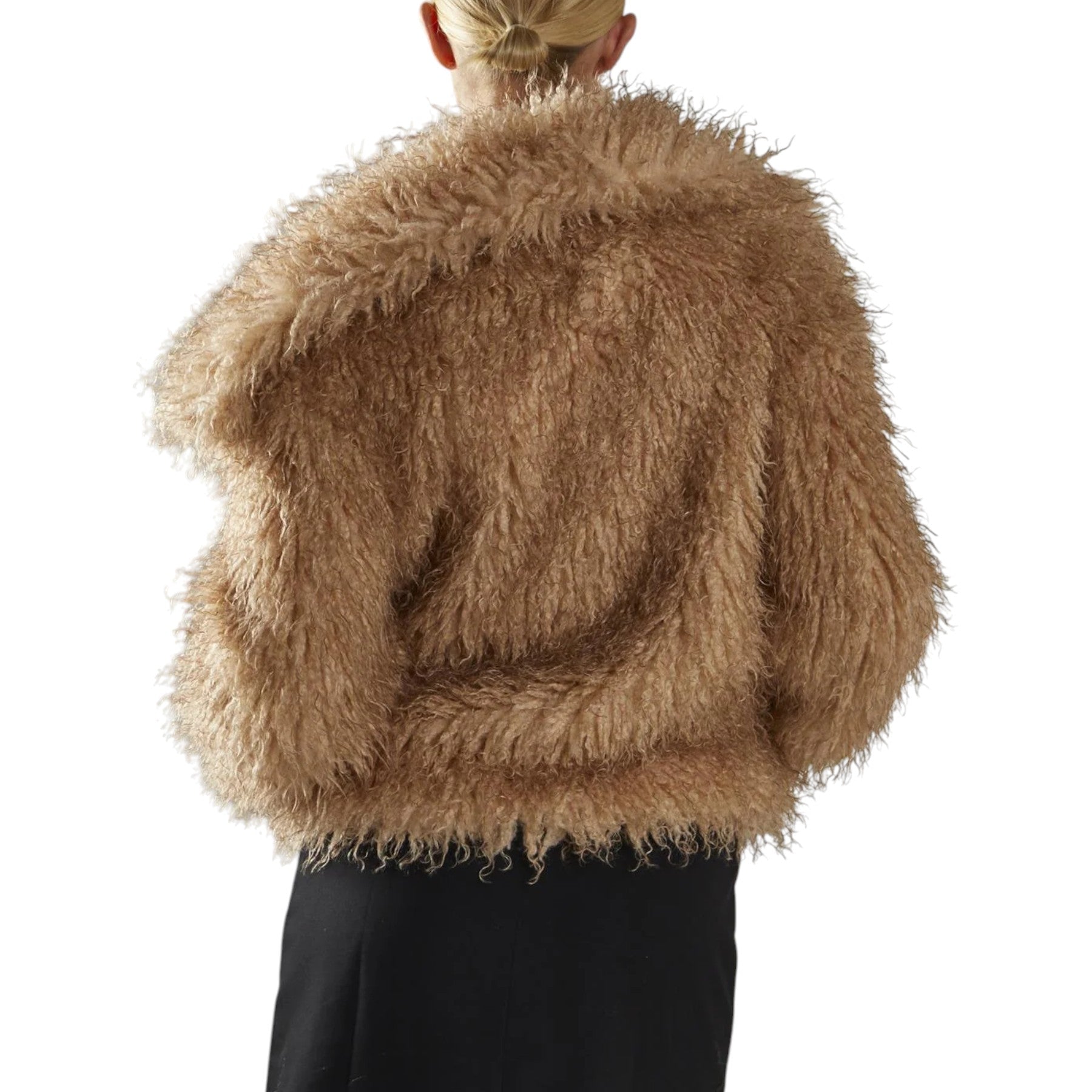 Glamorous donna pelliccia AN5324 caramel
