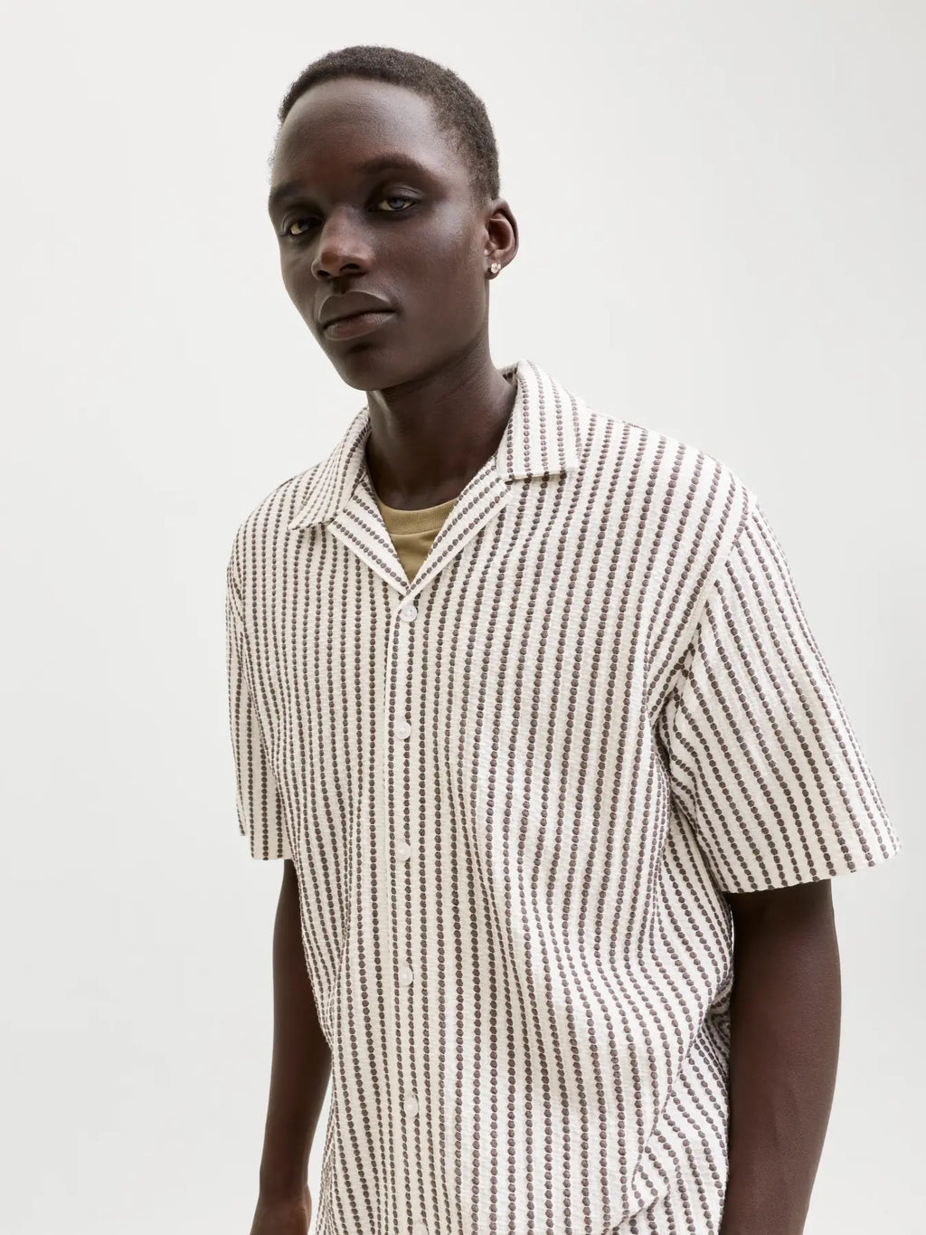 Jack & Jones uomo camicia DOUGLAS JERSEY 12295636 Morel