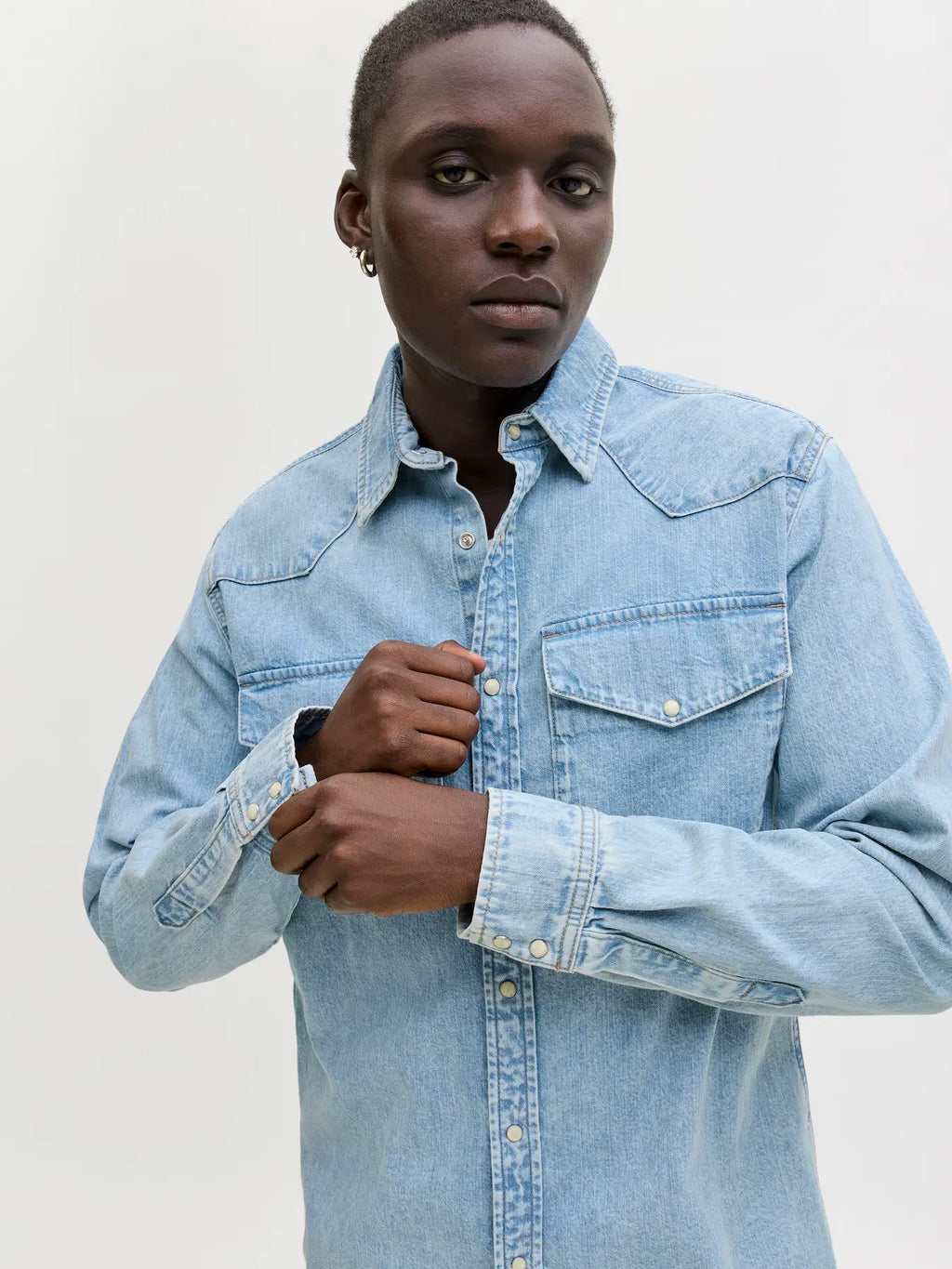 Jack & Jones uomo camicia WESTERN SHIRT AT 187 noos