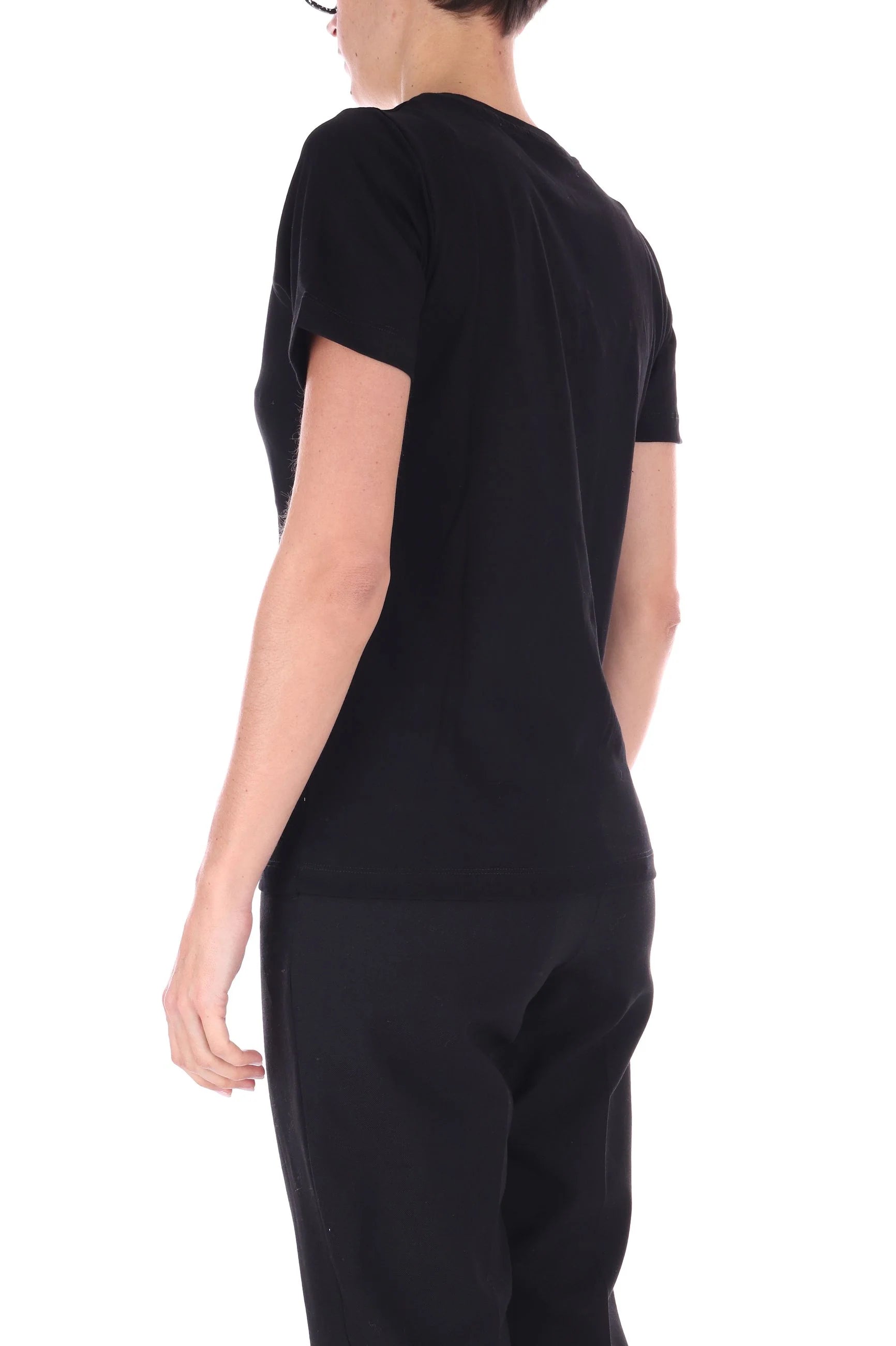 Gaelle donna t-shirt GAABW04567 - PTTS0037 - NE01 nero