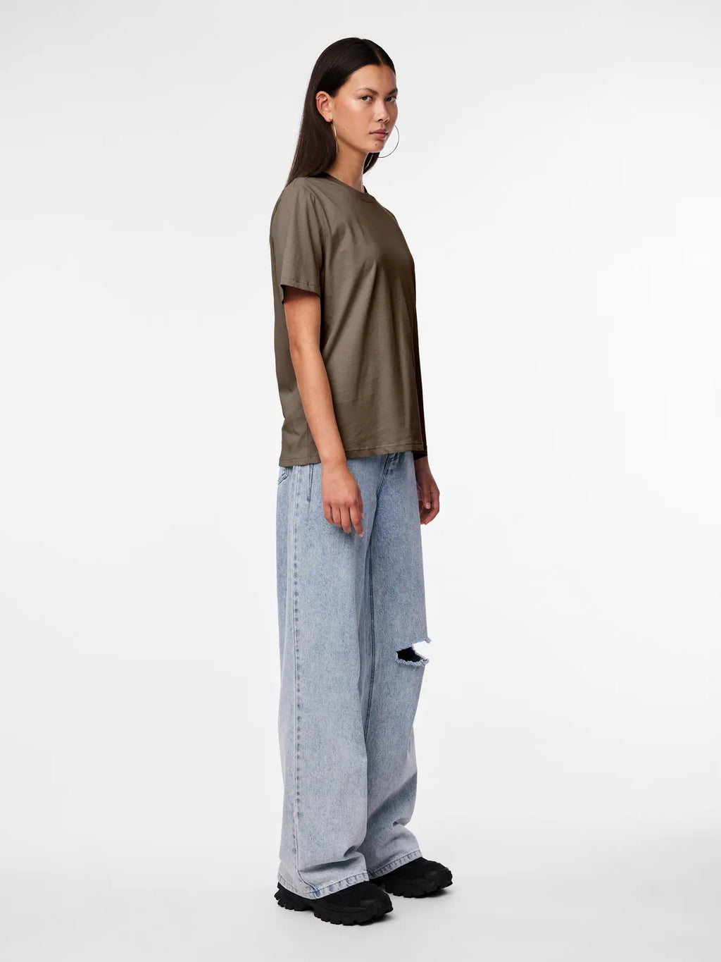 PIECES T-SHIRT RIA 17140802 NOOS MOREL