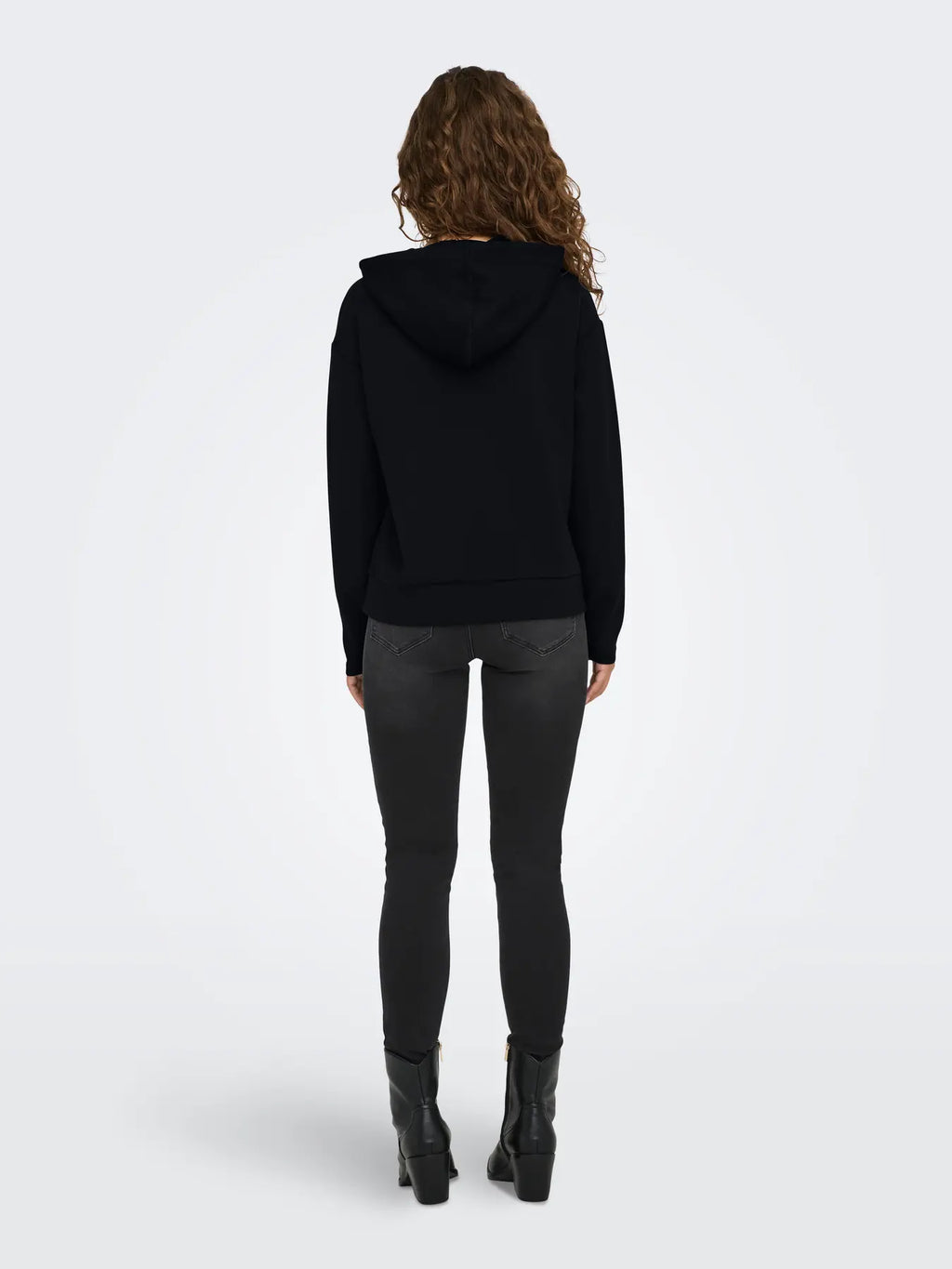 Only donna felpa Fancy 15303838 Black