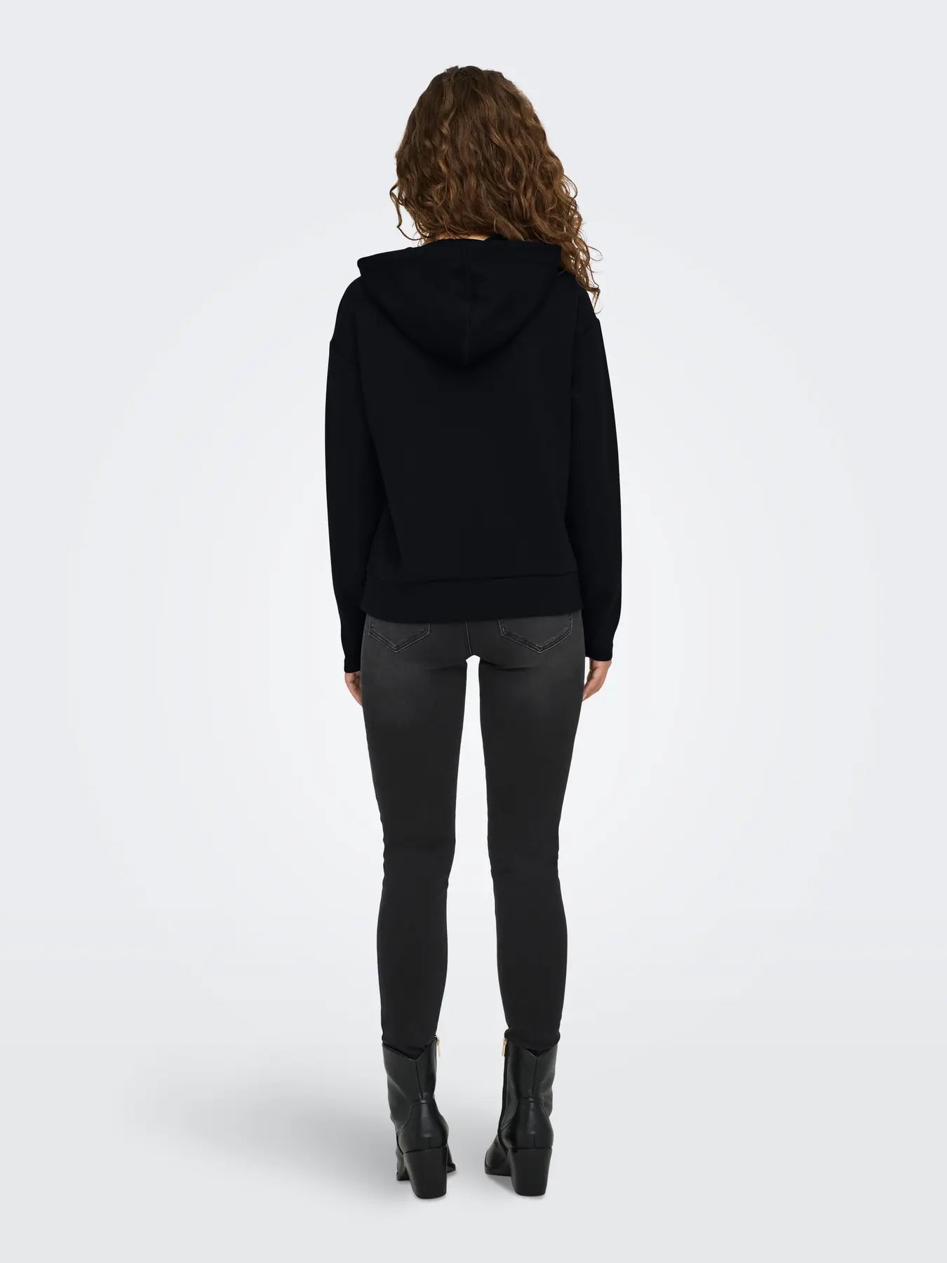 Only donna felpa Fancy 15303838 Black