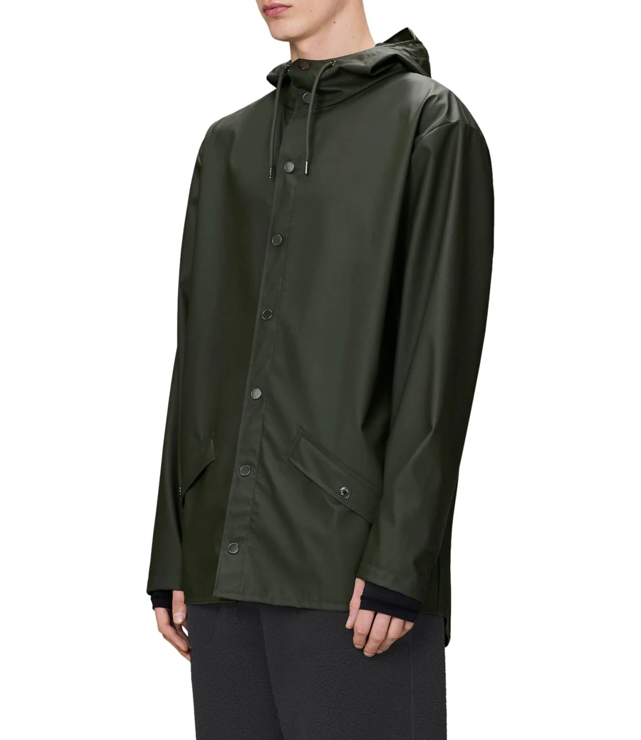 Rains uomo giubbino jacket RA12010 I25 Green