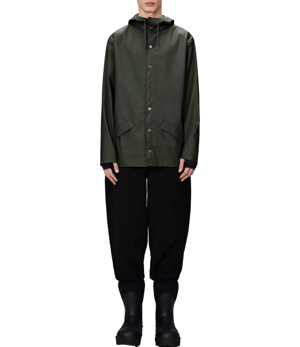 Rains uomo giubbino jacket RA12010 I25 Green