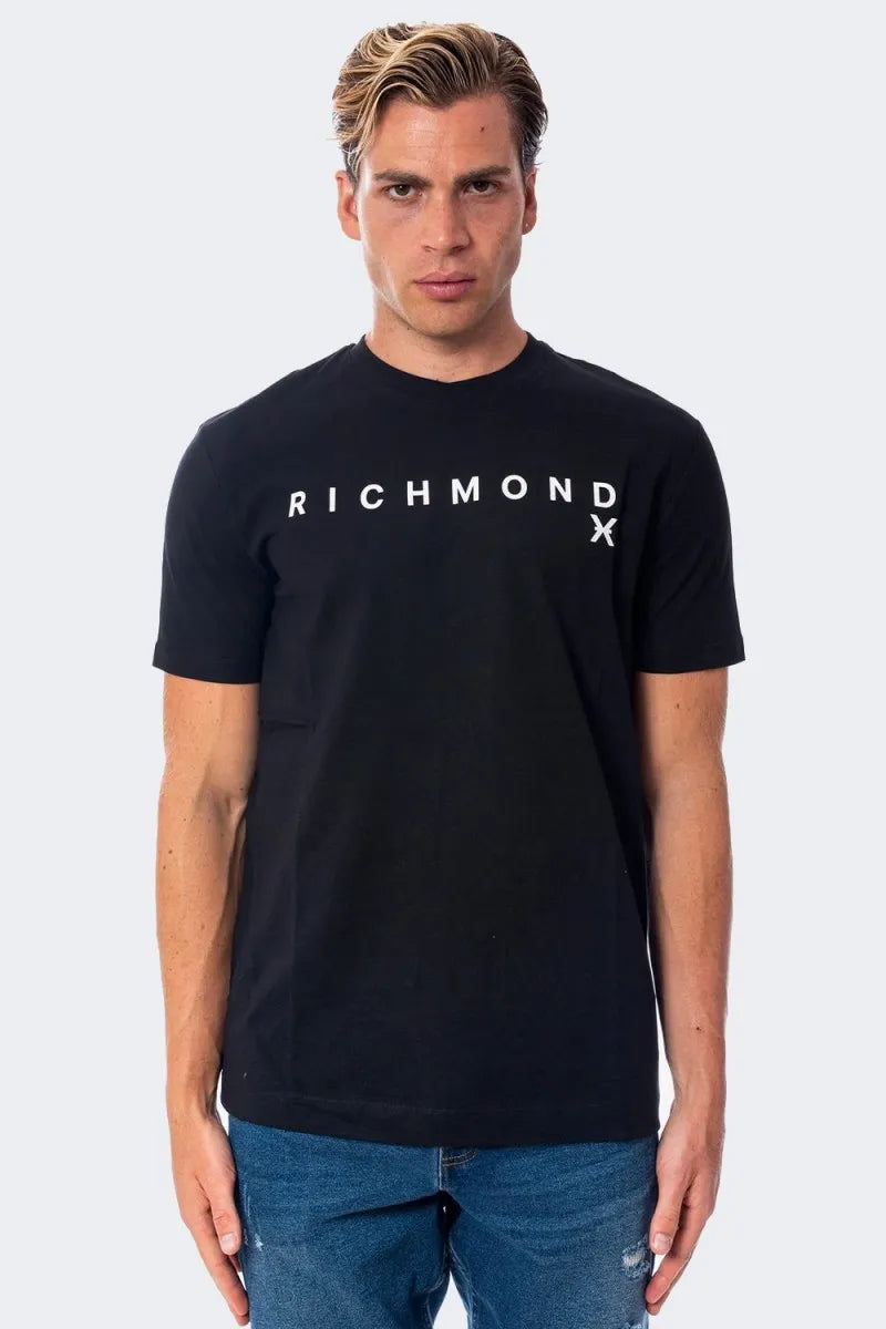 richmond uomo t-shirt olbeli MA24143TS black