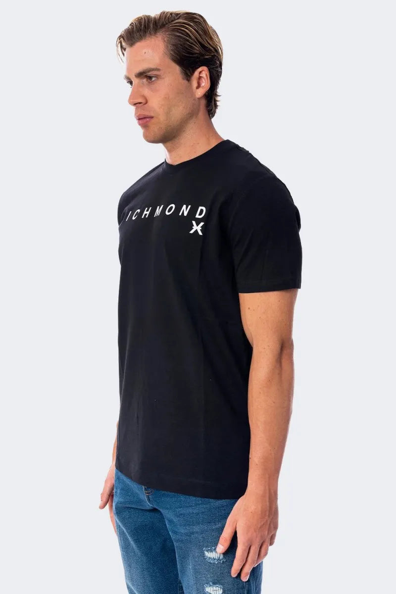 richmond uomo t-shirt olbeli MA24143TS black