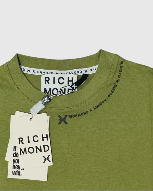 Richmond uomo t-shirt FYAMI UMP26038TS
