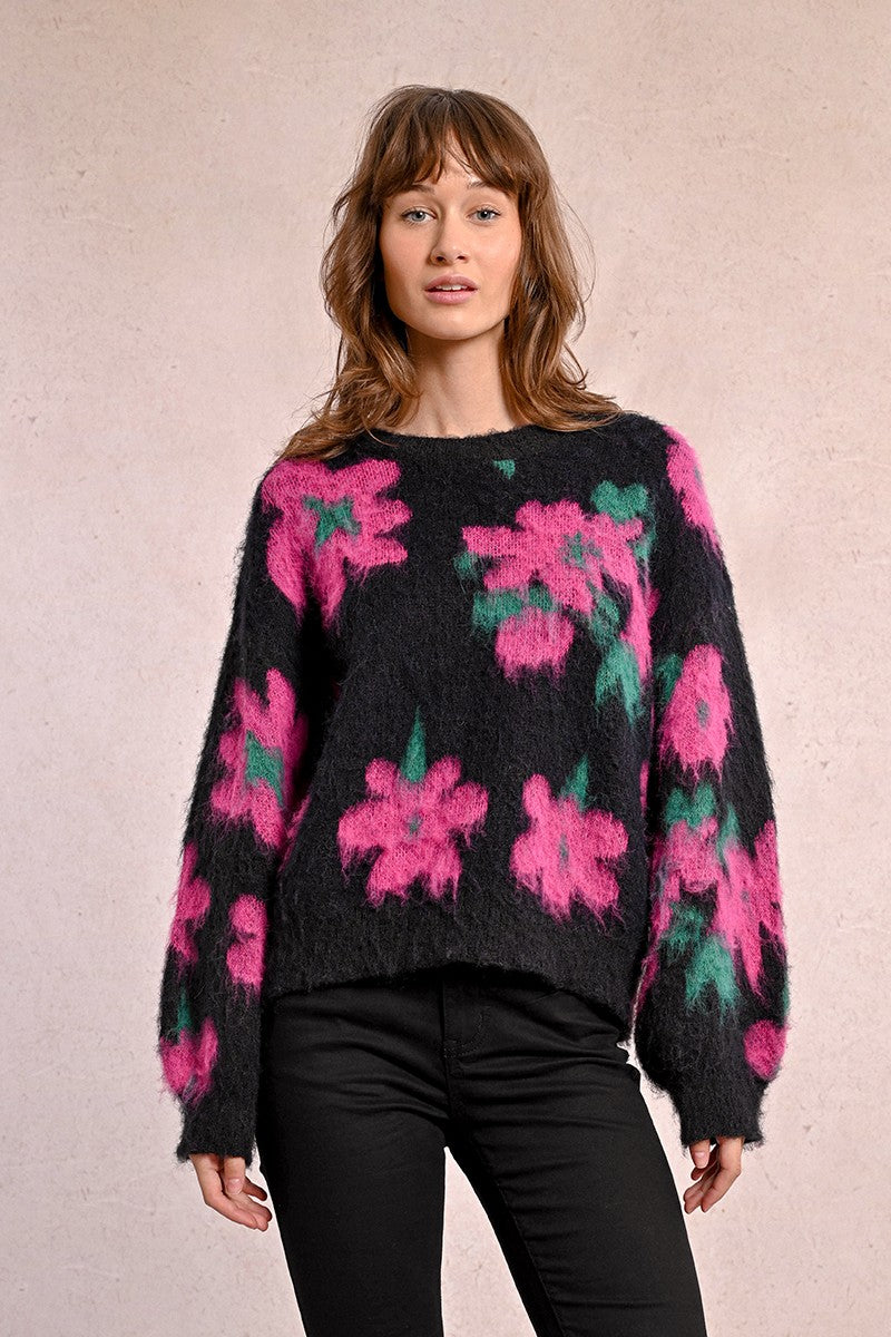molly bracken donna maglia LA1593CN black