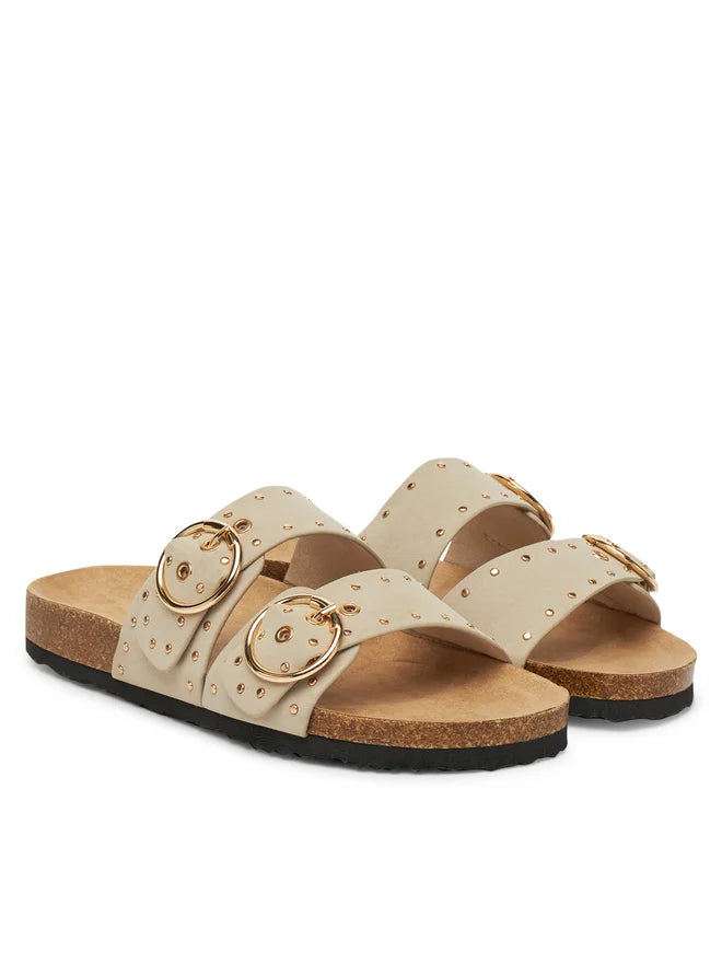 Only donna sandalo Maxi-15 Pu Studs 15341190 Creme