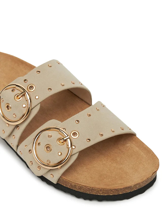 Only donna sandalo Maxi-15 Pu Studs 15341190 Creme