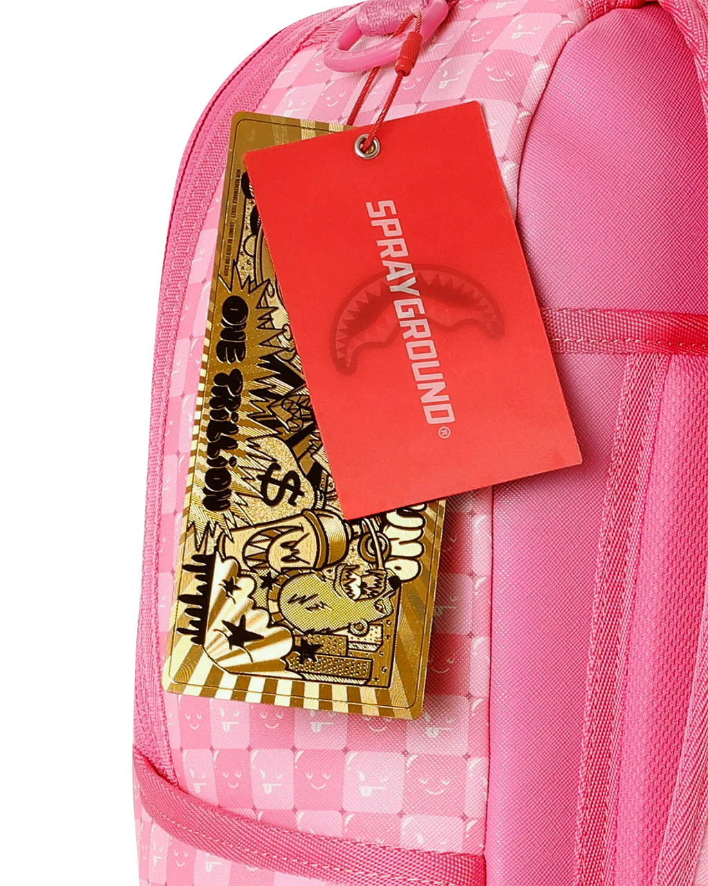 Sprayground zaino PINK NEW CHECK FACES B8715