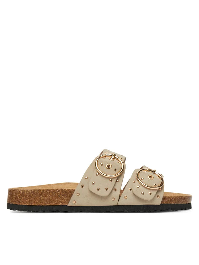 Only donna sandalo Maxi-15 Pu Studs 15341190 Creme