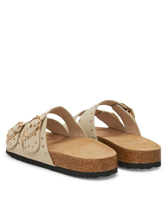 Only donna sandalo Maxi-15 Pu Studs 15341190 Creme