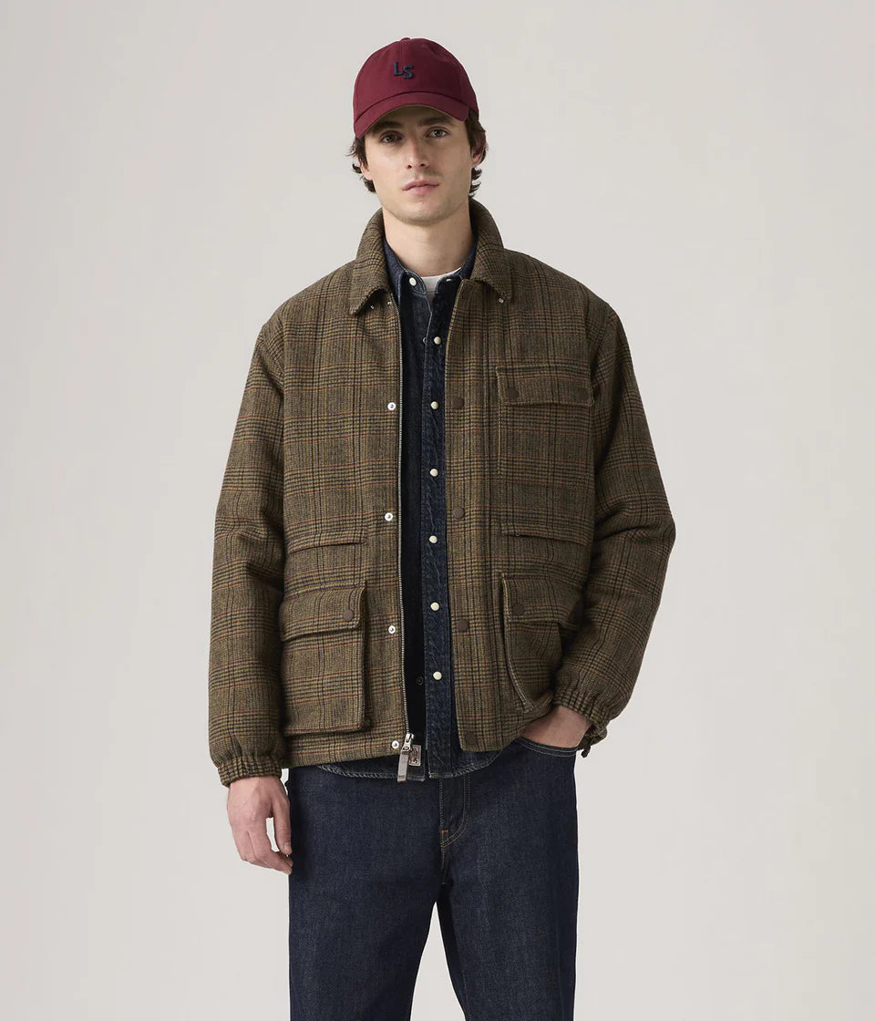 Levi's uomo giubbino Wells Utility Insul 003GT-0000