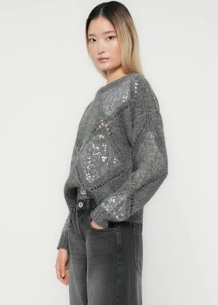 Only donna maglia Kansas Life 15358402 Medium Grey