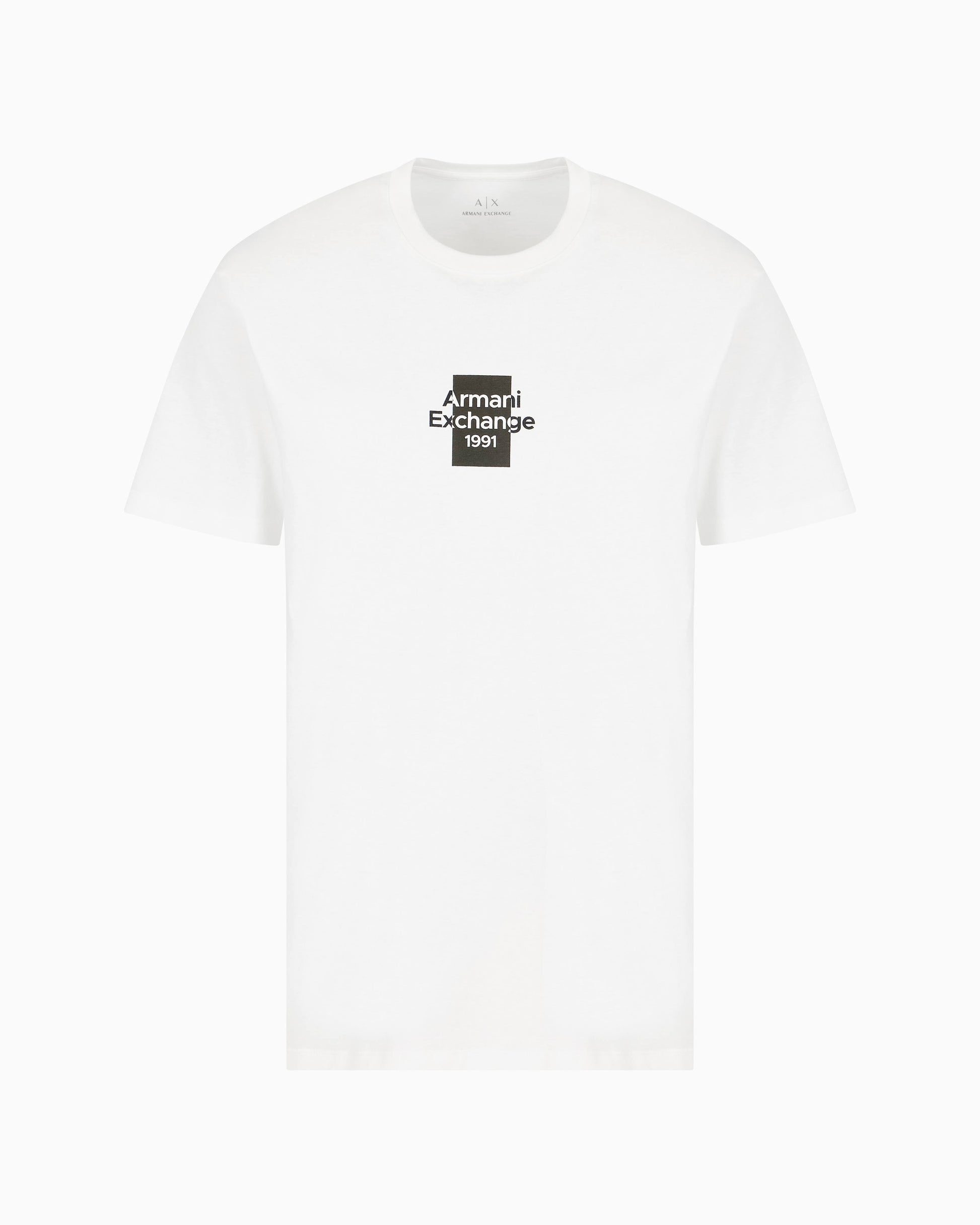 Armani Exchange uomo t-shirt XM000767AF12308 U009 Bianco
