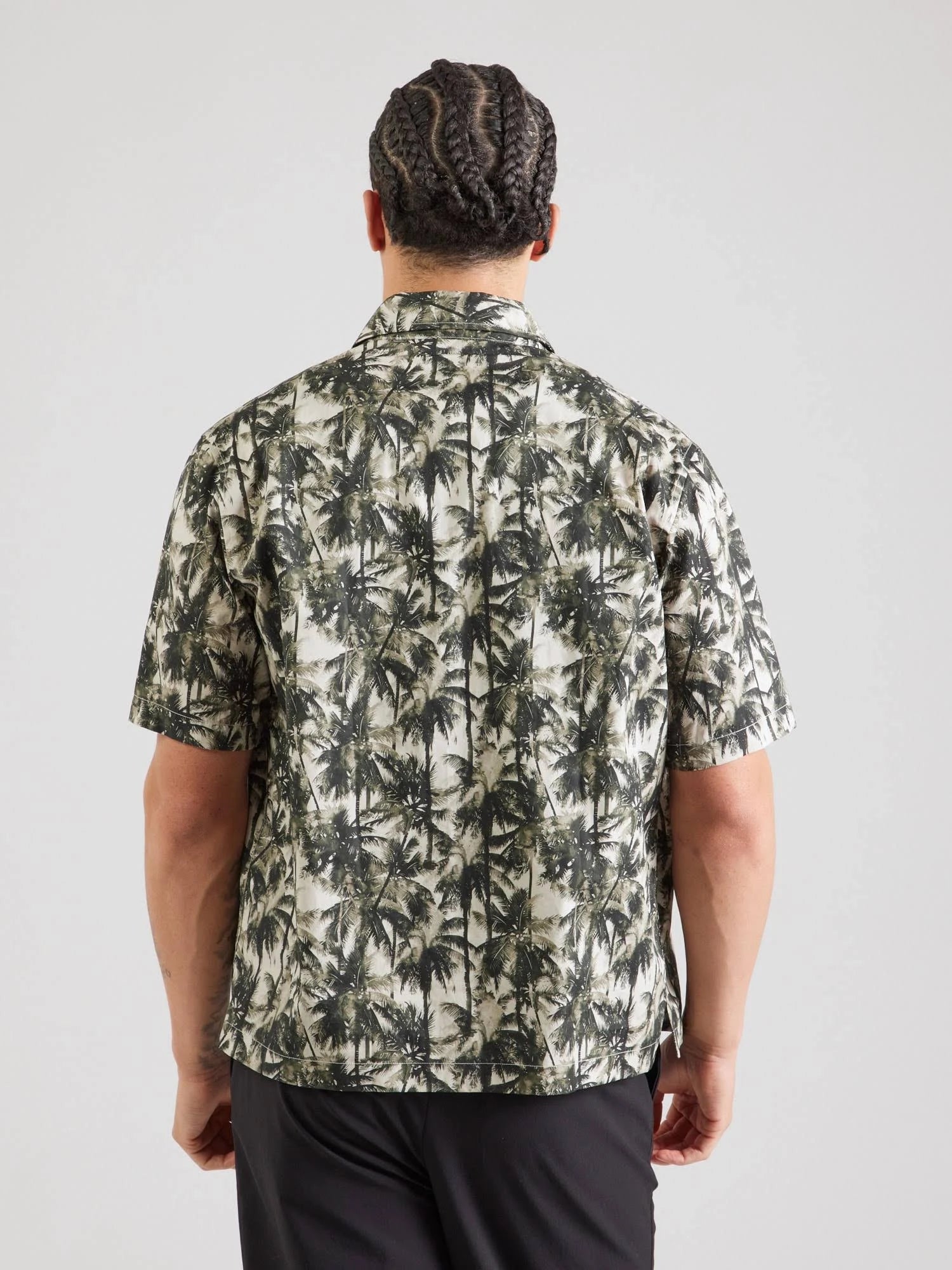 Armani Exchange uomo camicia XM001240AF14869 F0039 Palme