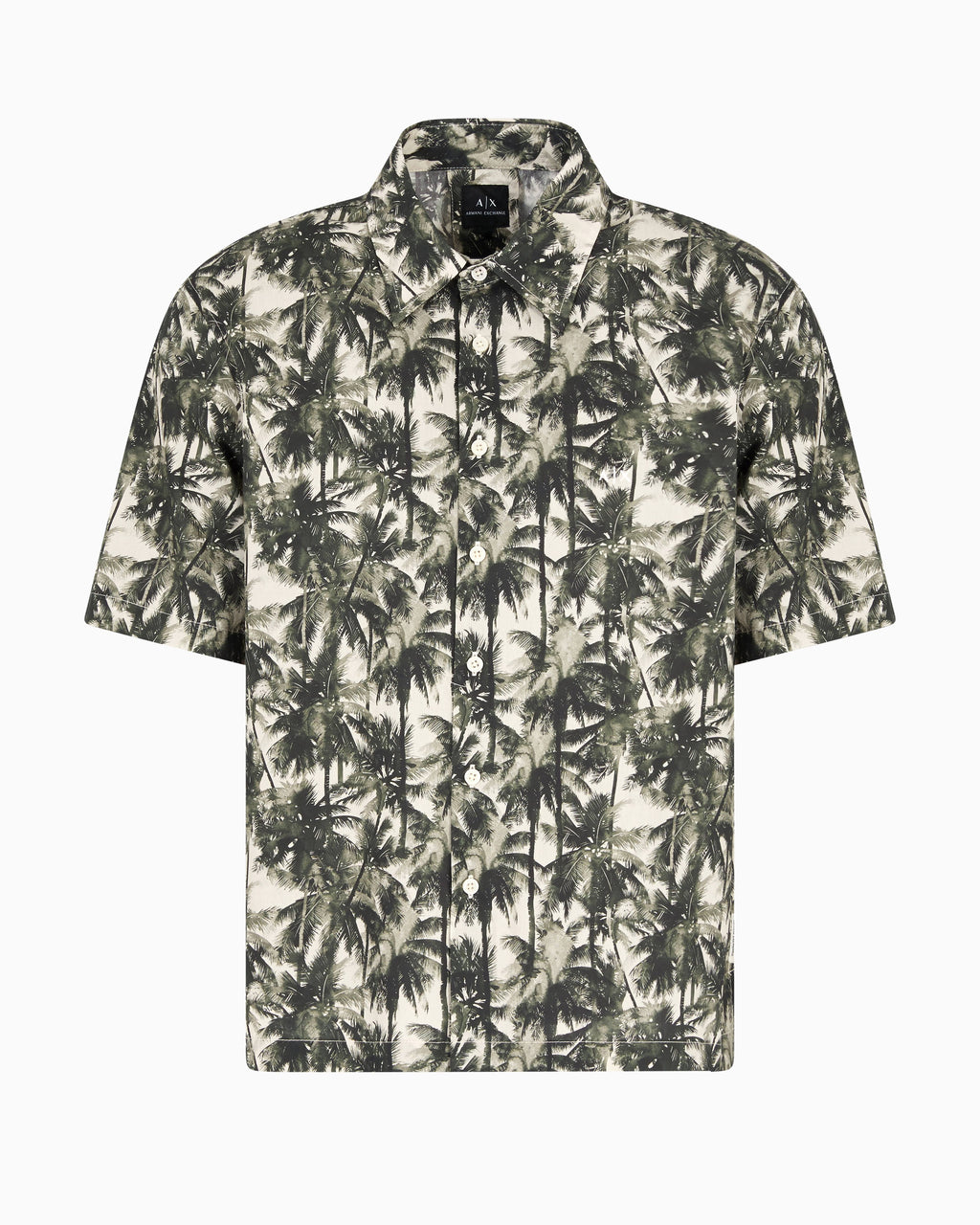 Armani Exchange uomo camicia XM001240AF14869 F0039 Palme